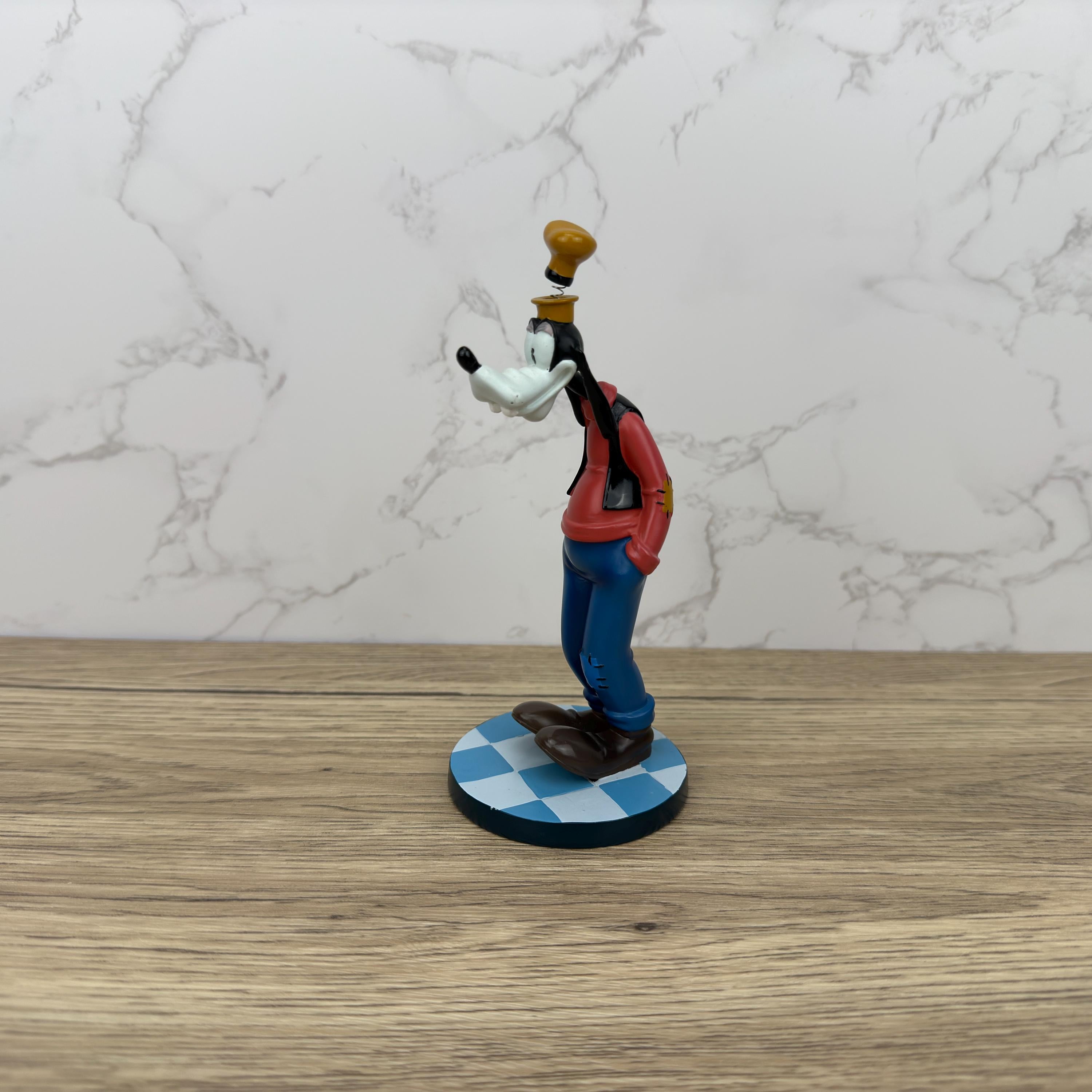 Vintage Disney Goofy Ceramic Figurine, Japan Ornament, 6" Collectible