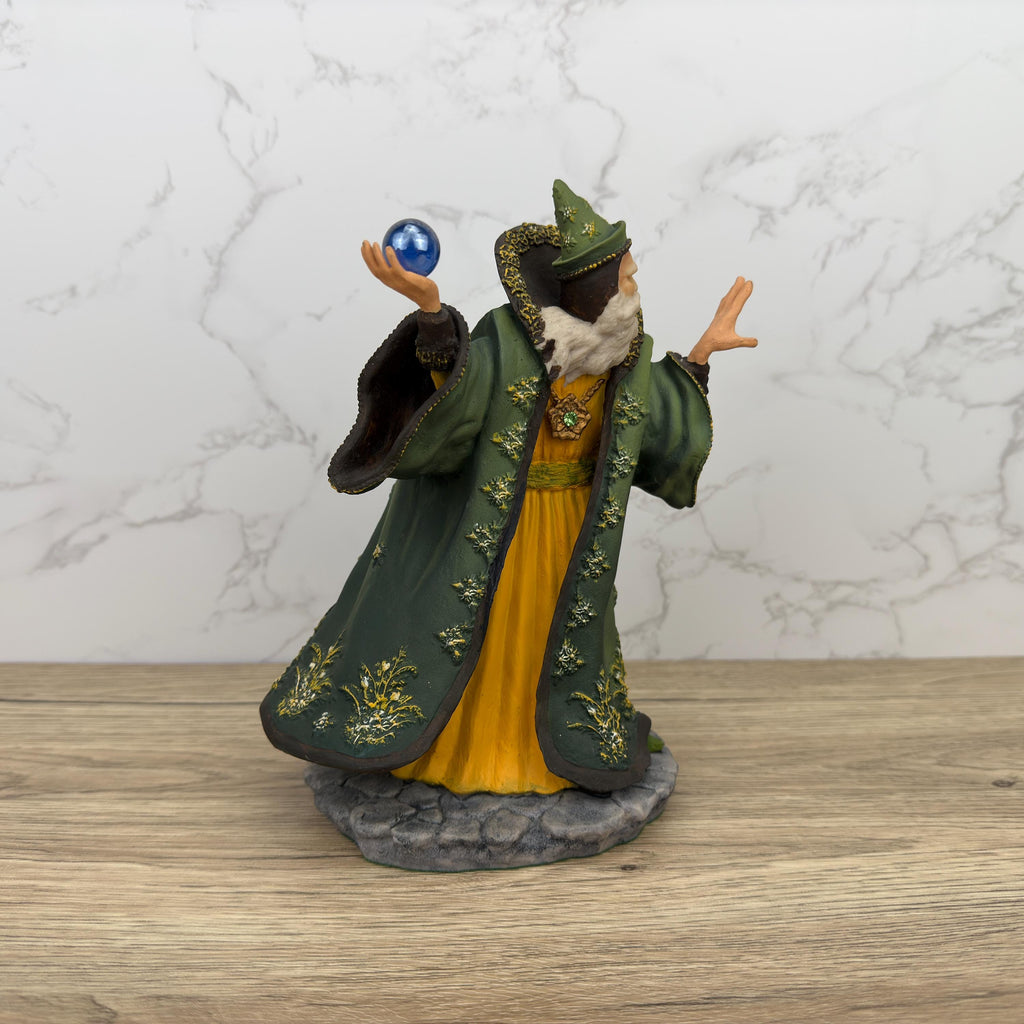 Enchantica Fantazar Spring Wizard Figurine, Holland Studio Craft