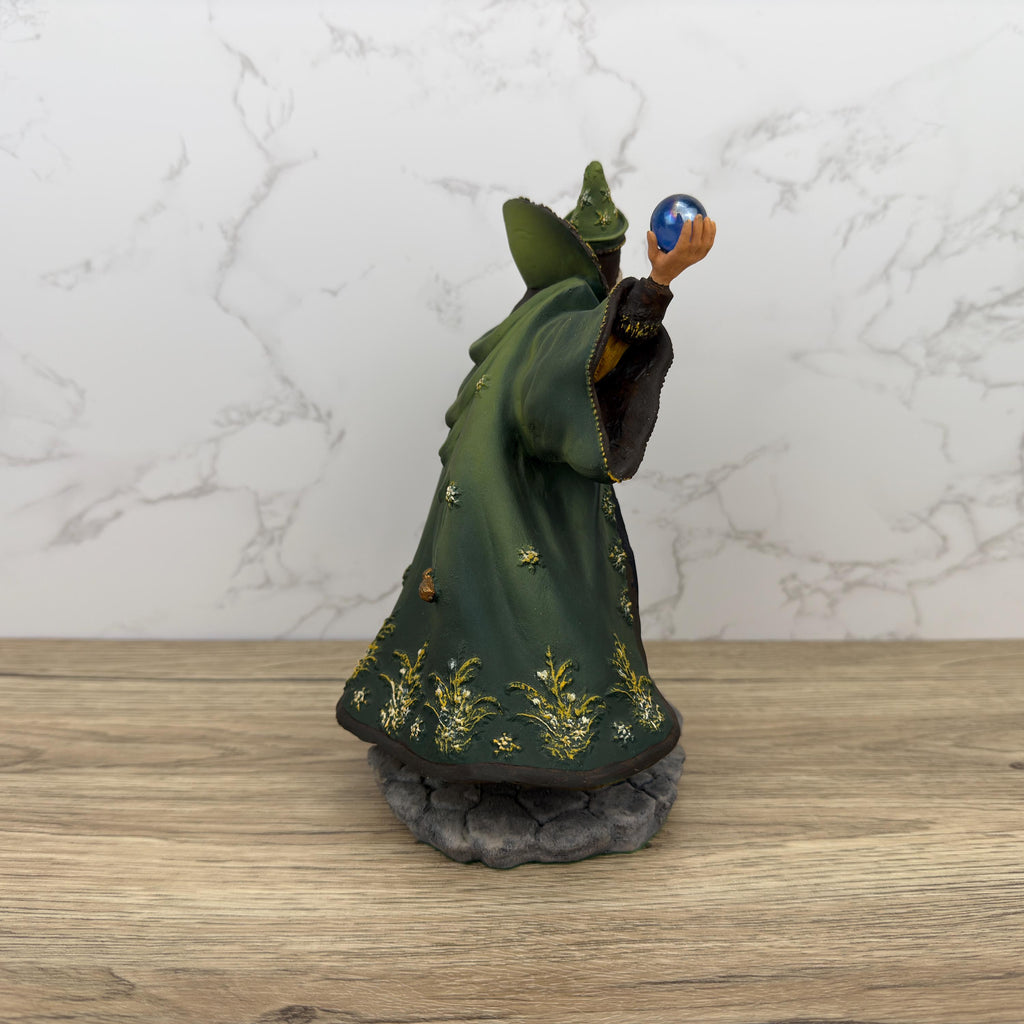 Enchantica Fantazar Spring Wizard Figurine, Holland Studio Craft