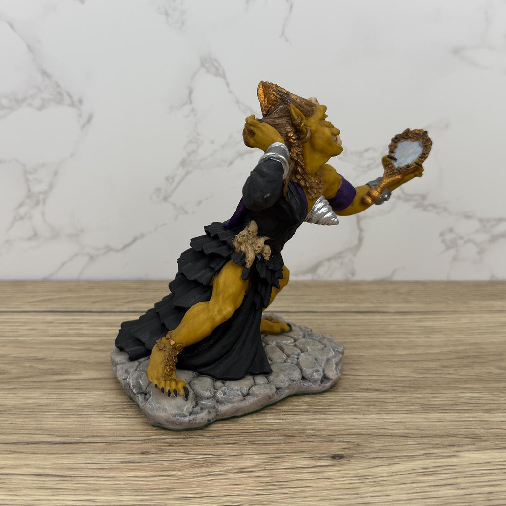 Vintage Enchantica Okra Goblin Princess Figurine, Wrath of the Ice Collection