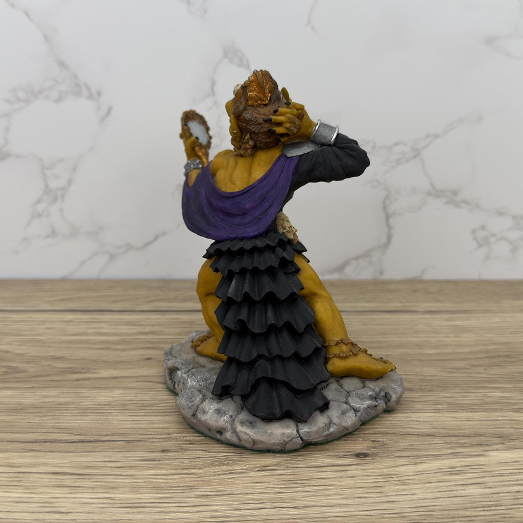 Vintage Enchantica Okra Goblin Princess Figurine, Wrath of the Ice Collection