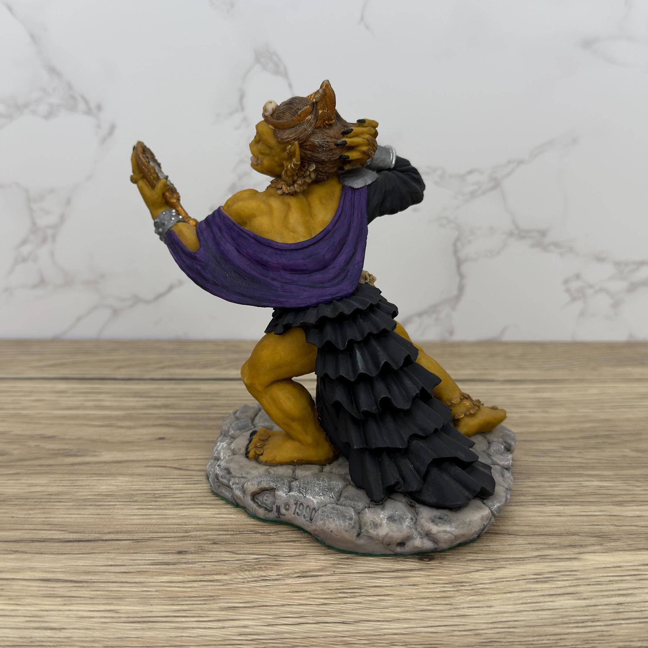 Vintage Enchantica Okra Goblin Princess Figurine, Wrath of the Ice Collection