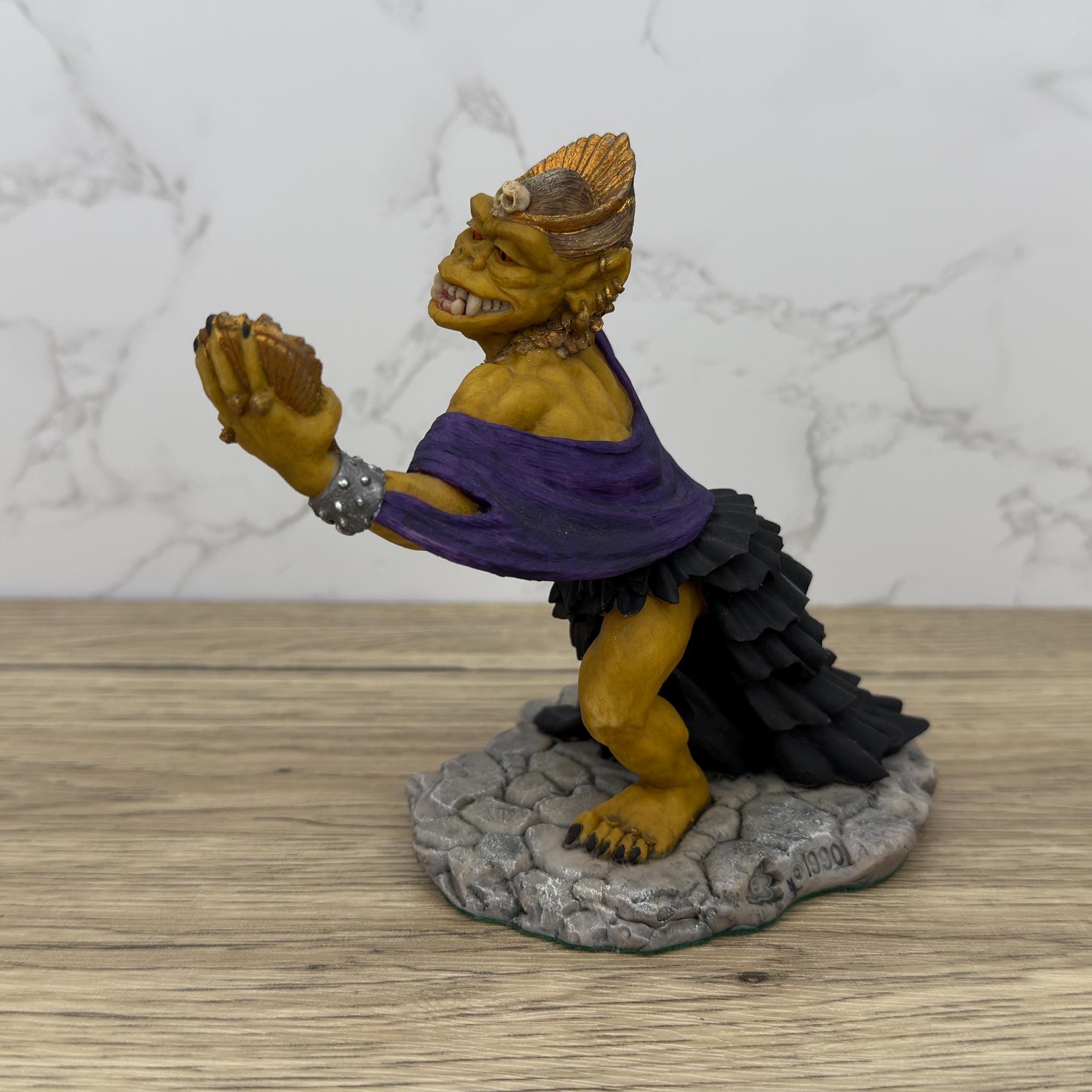 Vintage Enchantica Okra Goblin Princess Figurine, Wrath of the Ice Collection