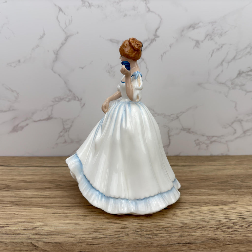 Vintage Royal Doulton Figurine PAULA HN3234, New Colourway 1990