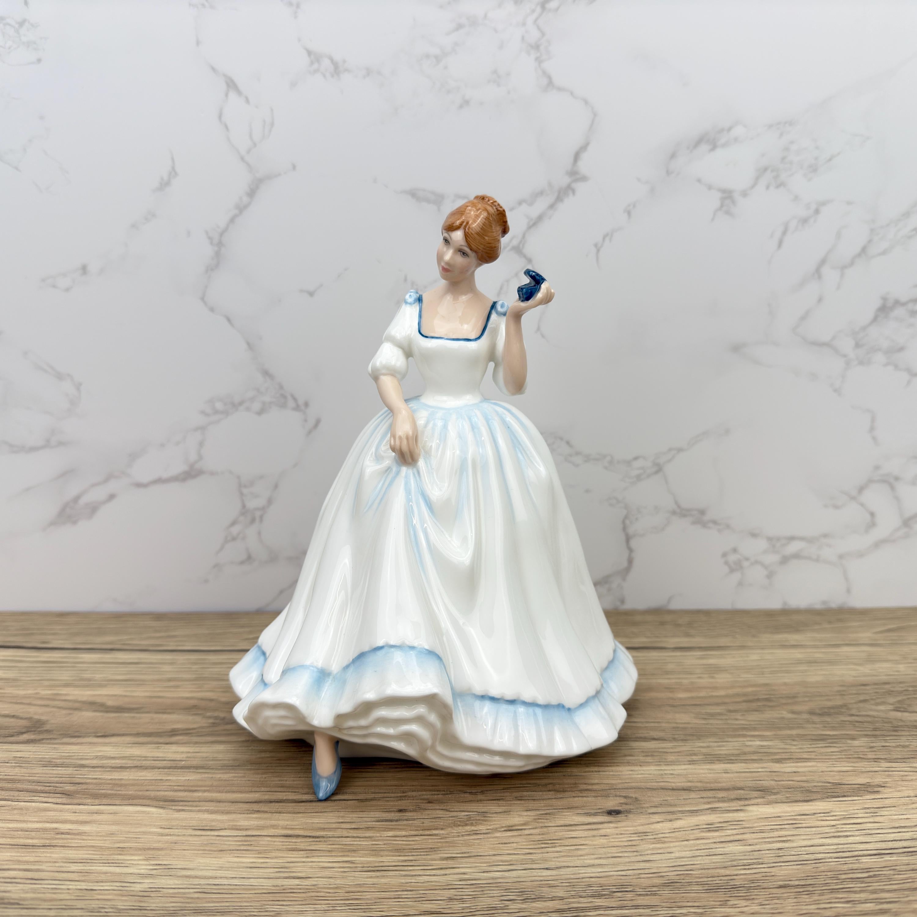 Vintage Royal Doulton Figurine PAULA HN3234, New Colourway 1990