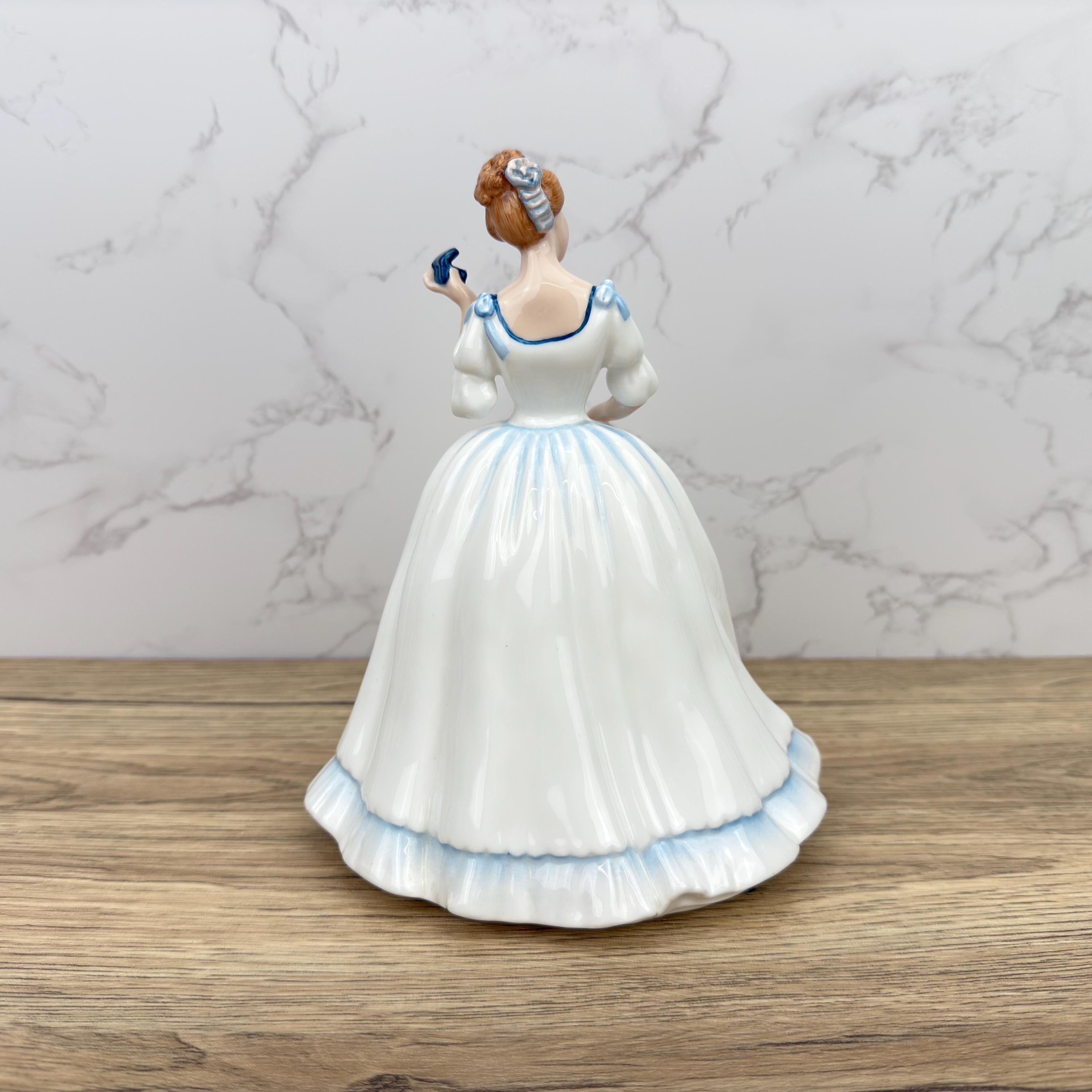 Vintage Royal Doulton Figurine PAULA HN3234, New Colourway 1990