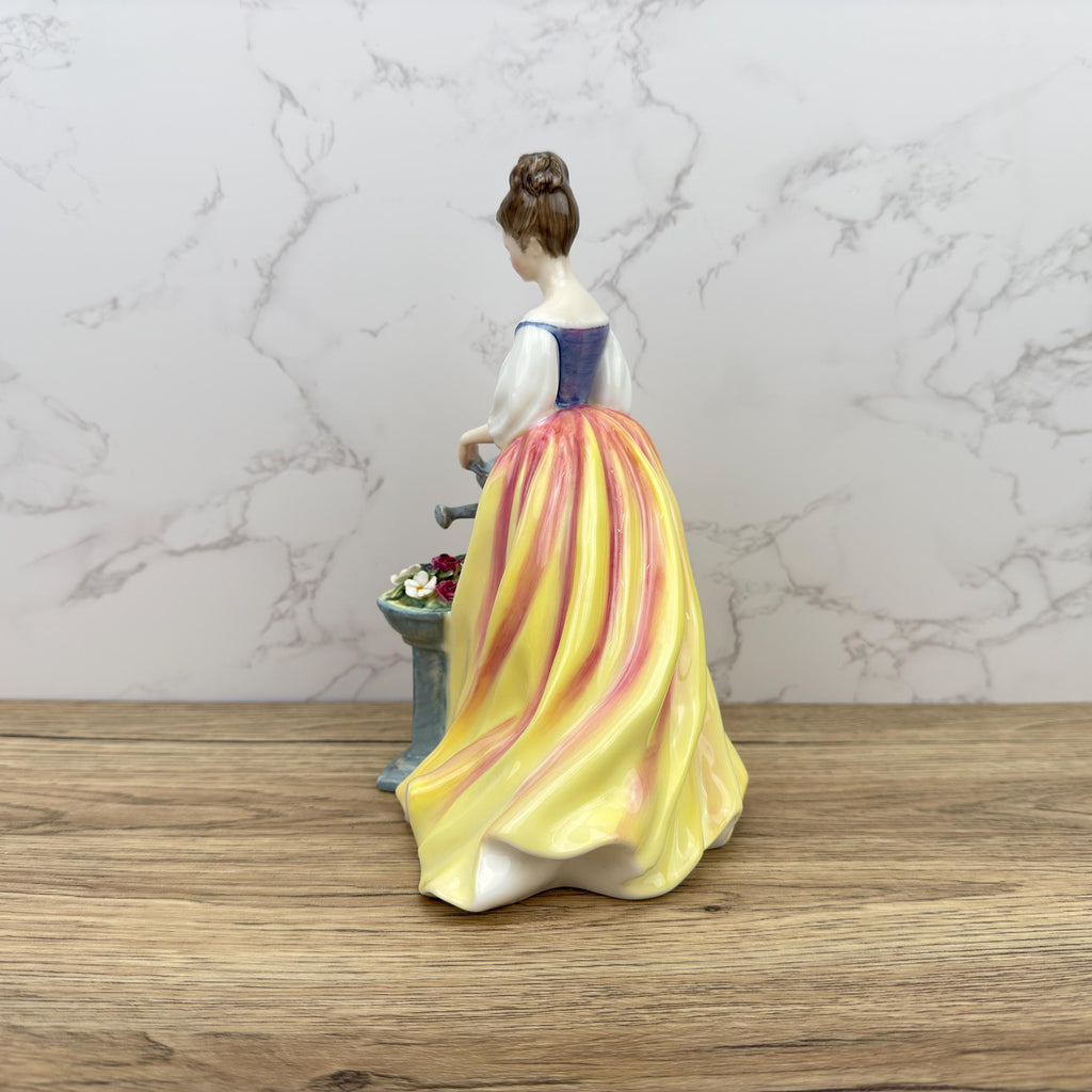 Vintage Royal Doulton Figurines, Large Porcelain Figure, ALEXANDRA, HN3286, Lady Watering Flowers, Stunning Pretty Ladies Collectible Gifts