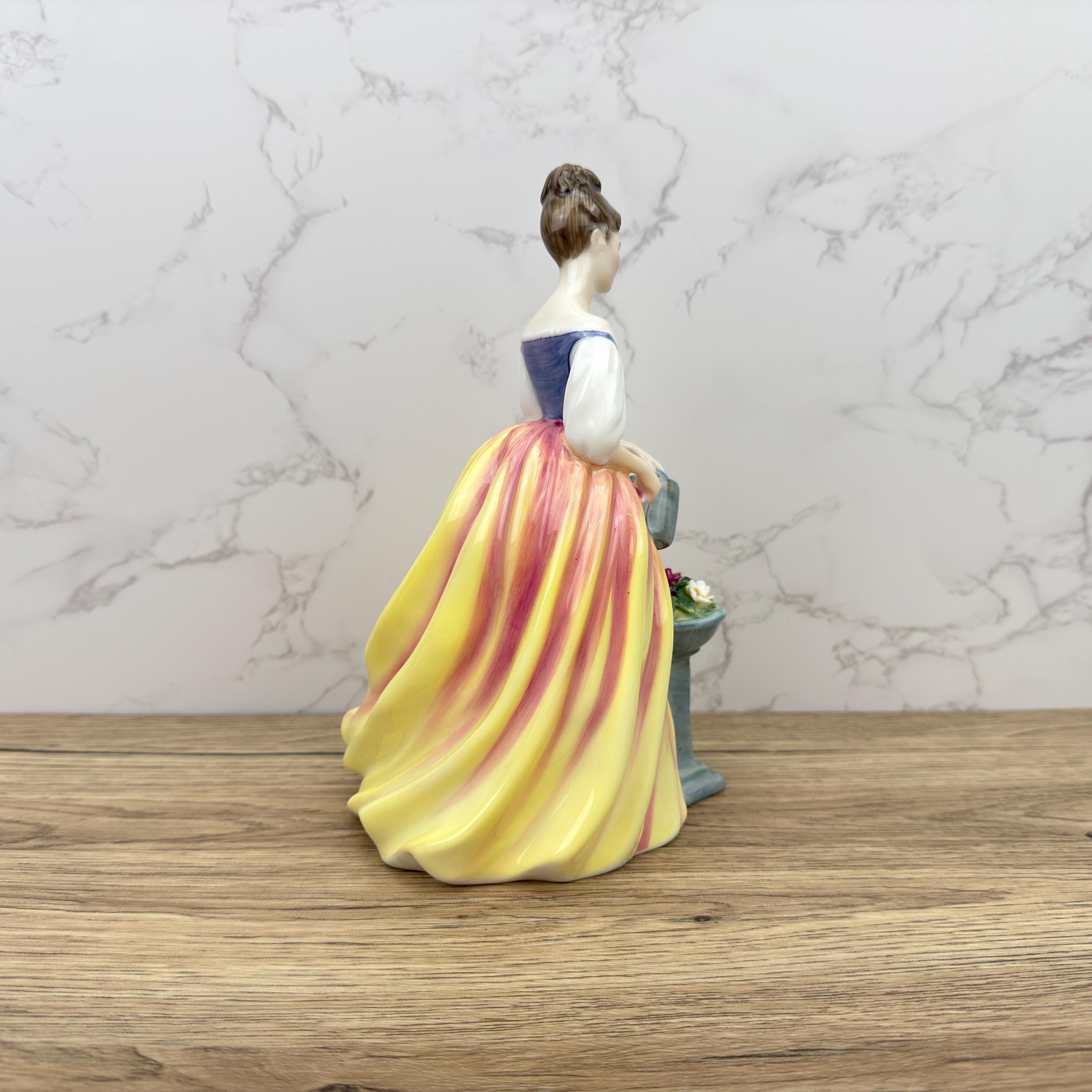 Vintage Royal Doulton Figurines, Large Porcelain Figure, ALEXANDRA, HN3286, Lady Watering Flowers, Stunning Pretty Ladies Collectible Gifts