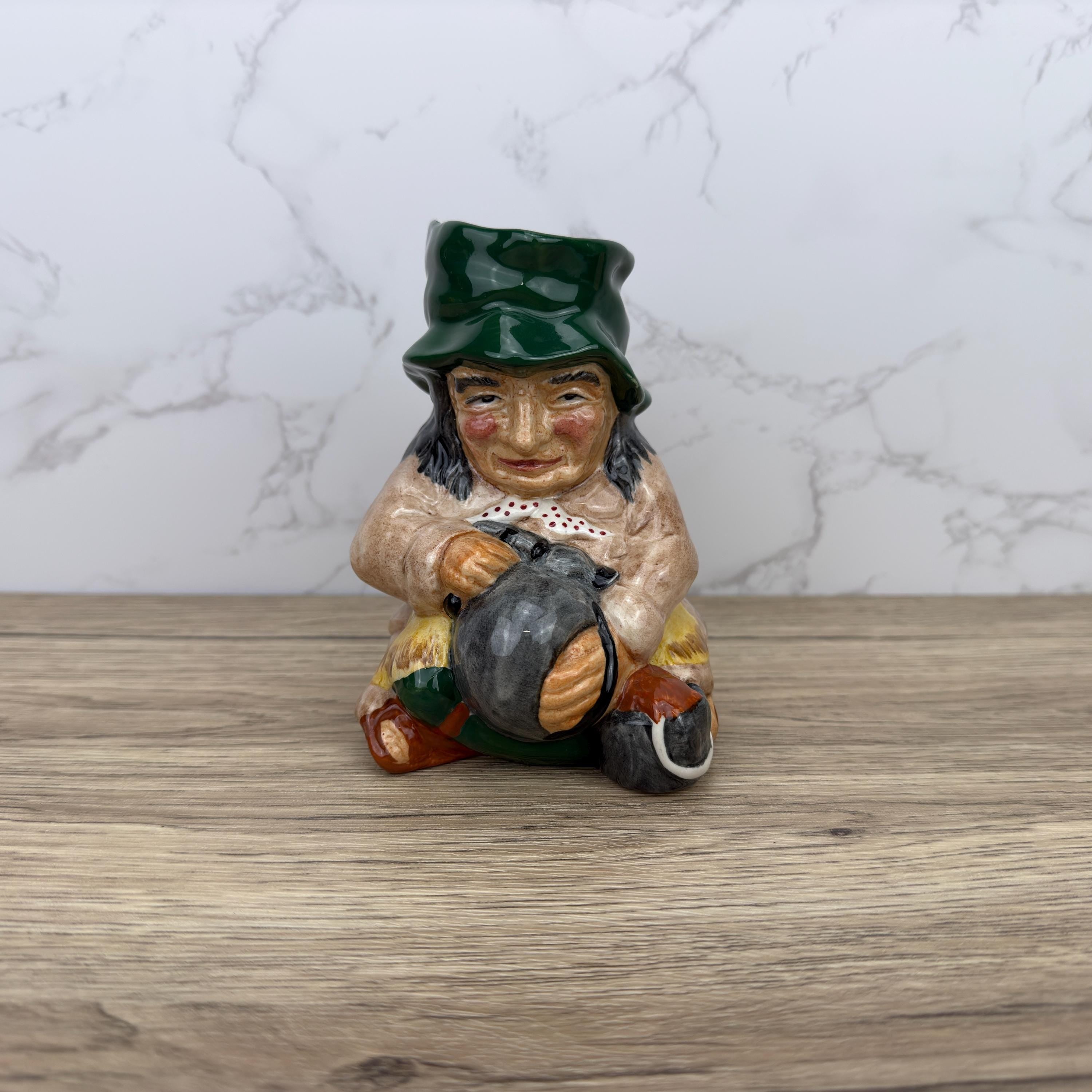 Vintage Roy Kirkham Toby Jug, Staffordshire Porcelain "TINKER 780"