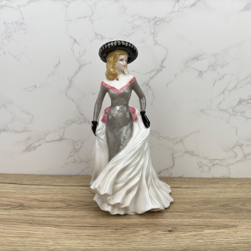 Royal Worcester Figurine, Summer Regatta, Bone China (Restored)
