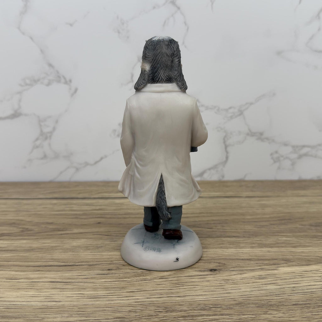 Robert Harrop Doggie People Bearded Collie Doctor Figurine, CC73 Limited Edition