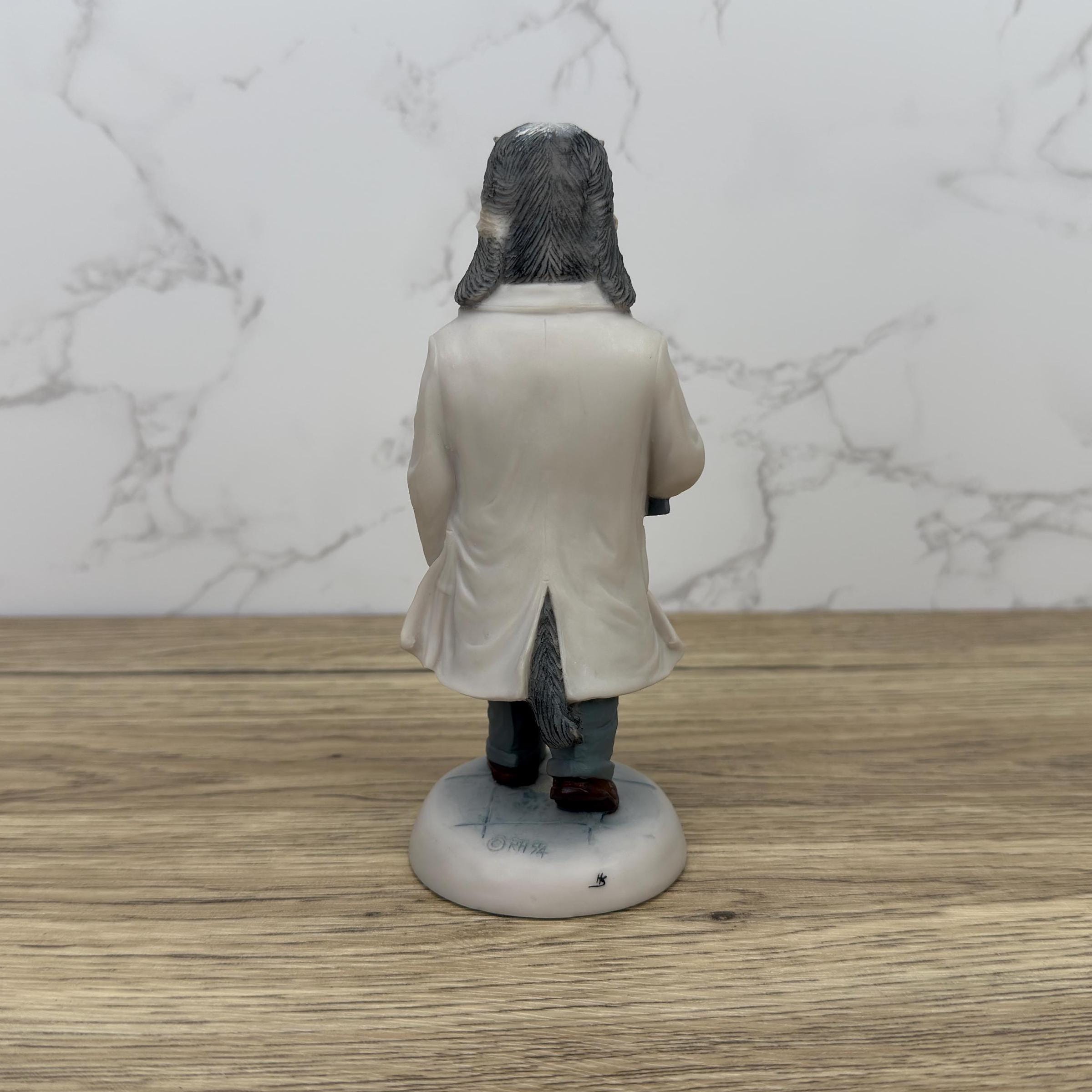 Robert Harrop Doggie People Bearded Collie Doctor Figurine, CC73 Limited Edition