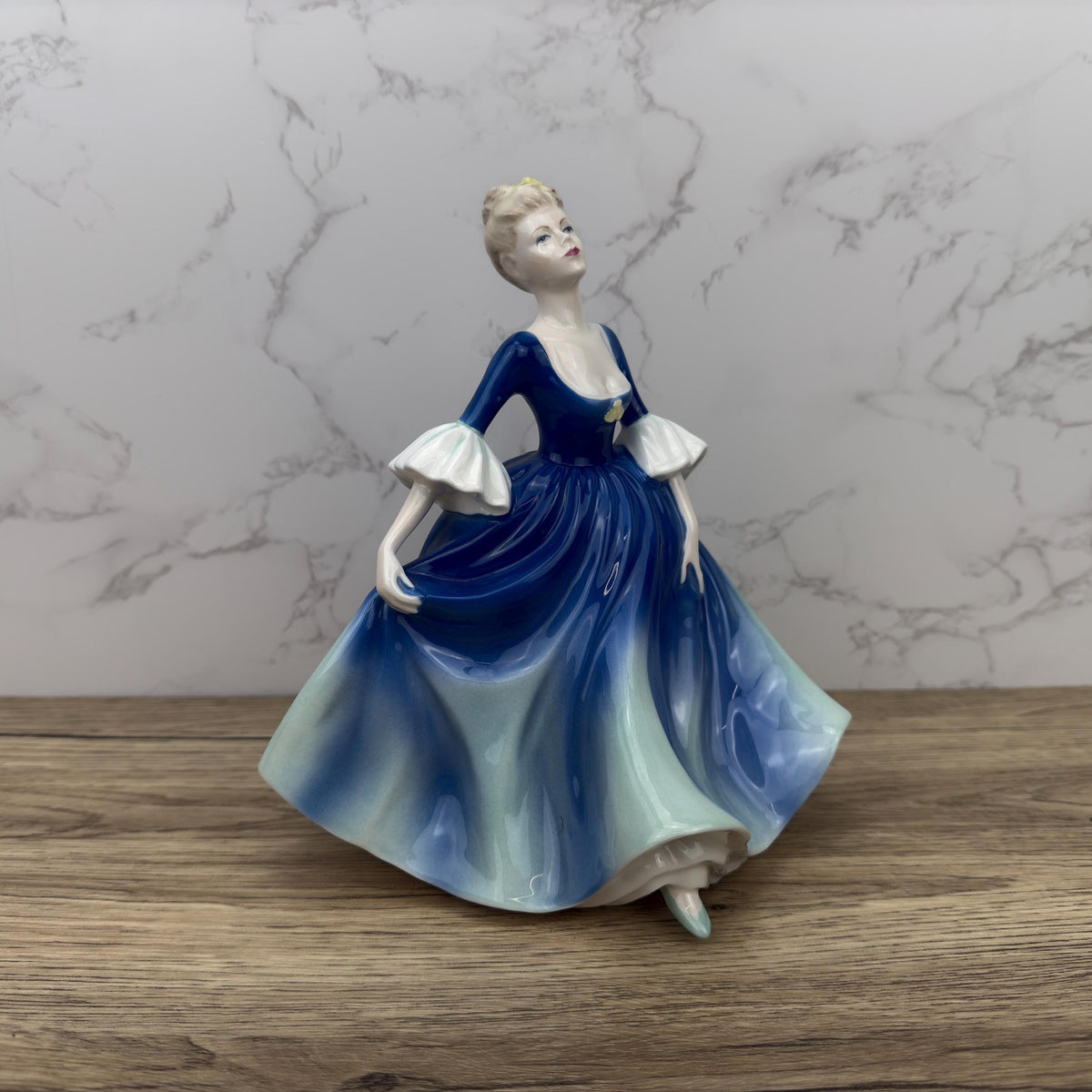Coalport Bone China Figurine, Ladies of Fashion "The Birthday Girl"