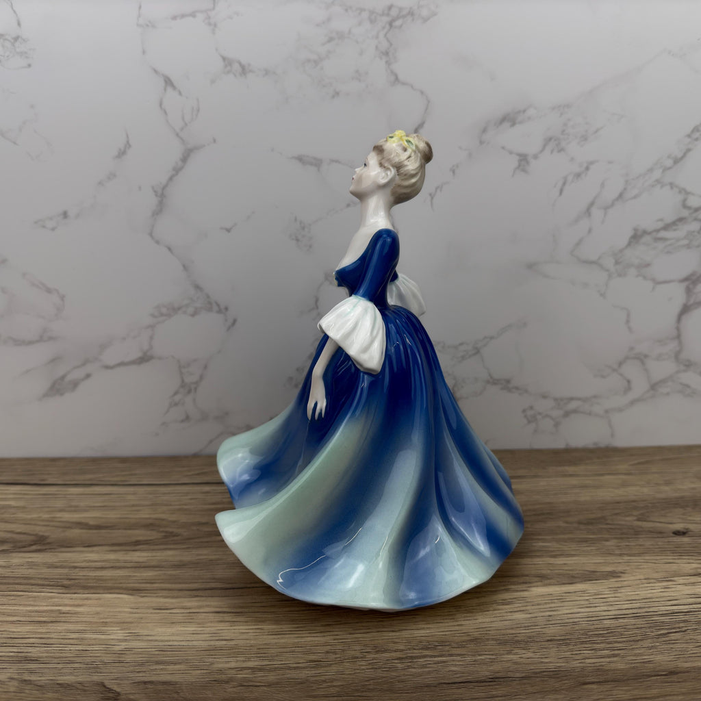Coalport Bone China Figurine, Ladies of Fashion "The Birthday Girl"