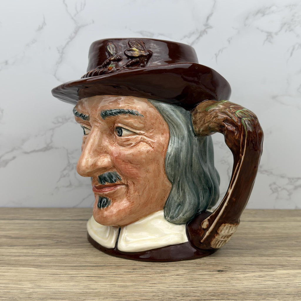 Royal Doulton Izaak Walton Toby Jug, D6604, Compleat Angler, Barware