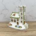 Vintage Coalport Village Church Figurine, Fine Bone China House, England