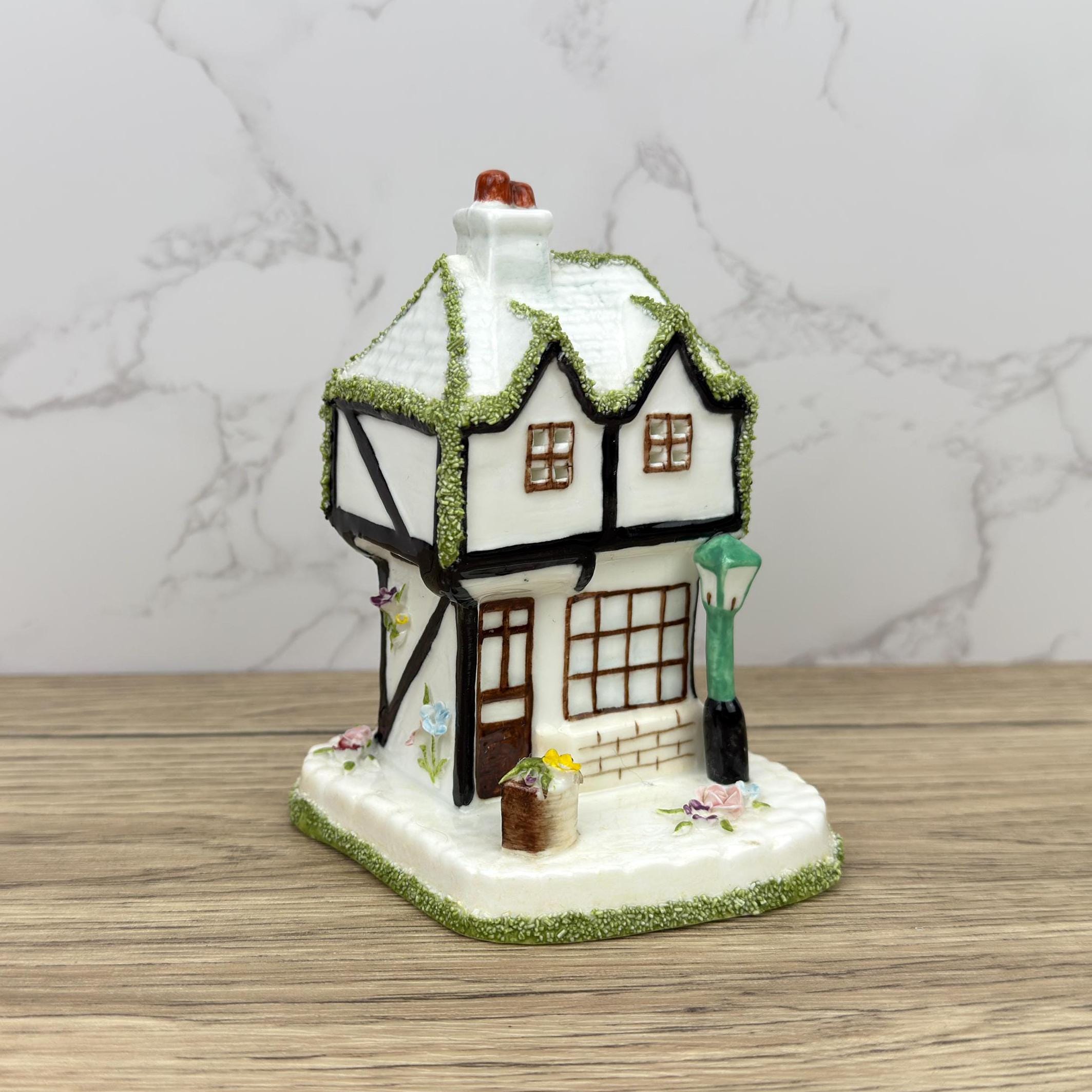 Vintage Coalport China Cottage, The Old Curiosity Shop, Collectible Ornament