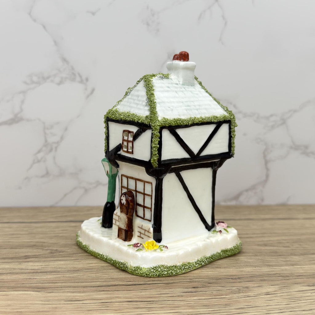 Vintage Coalport China Cottage, The Old Curiosity Shop, Collectible Ornament