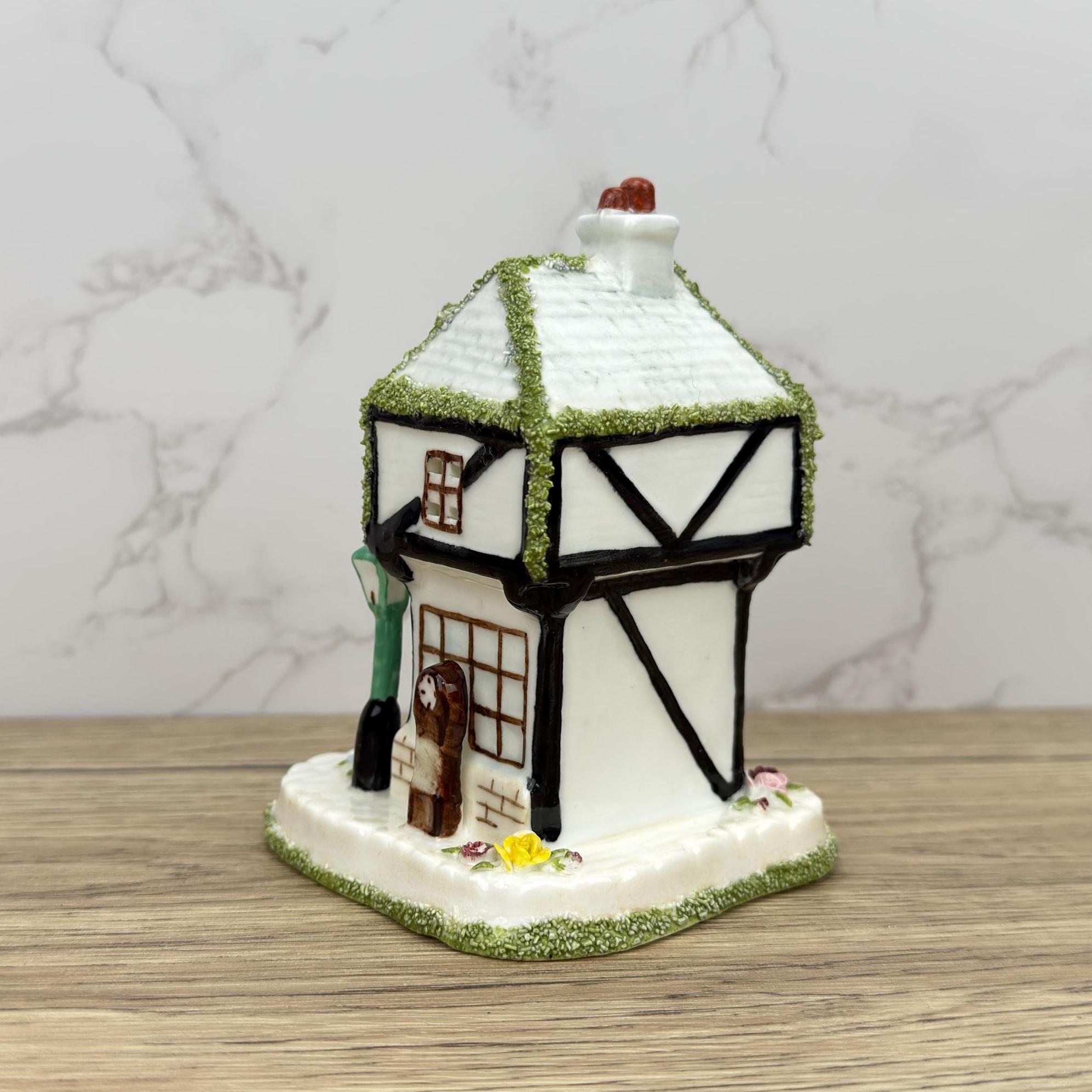 Vintage Coalport China Cottage, The Old Curiosity Shop, Collectible Ornament