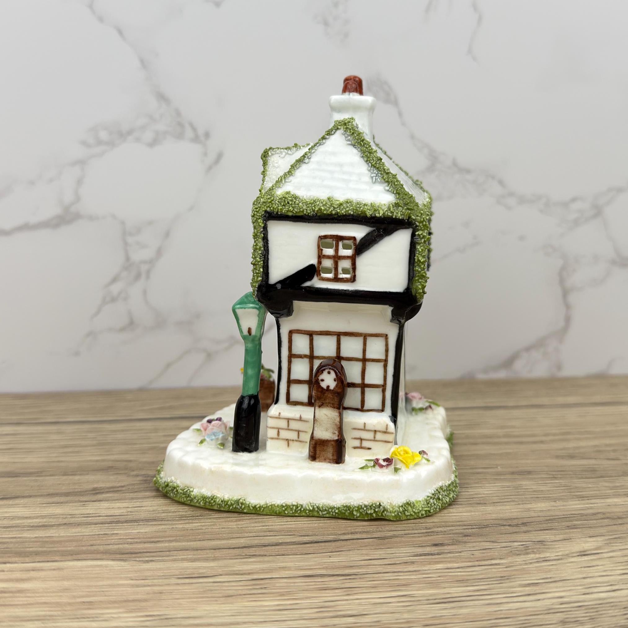 Vintage Coalport China Cottage, The Old Curiosity Shop, Collectible Ornament