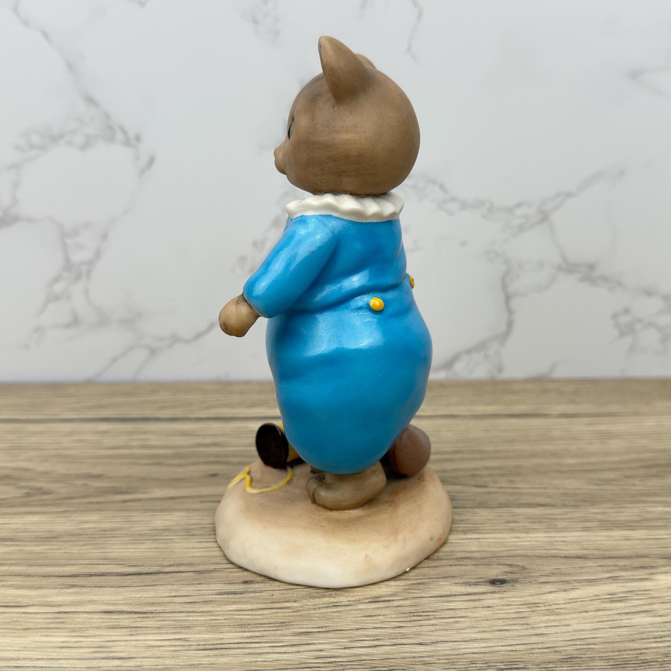 Vintage Peter Rabbit Tom Kitten Porcelain Figurine, Border Fine Arts