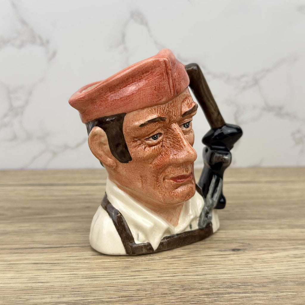 Royal Doulton Williamsburg Blacksmith Toby Jug, Vintage England, 1962