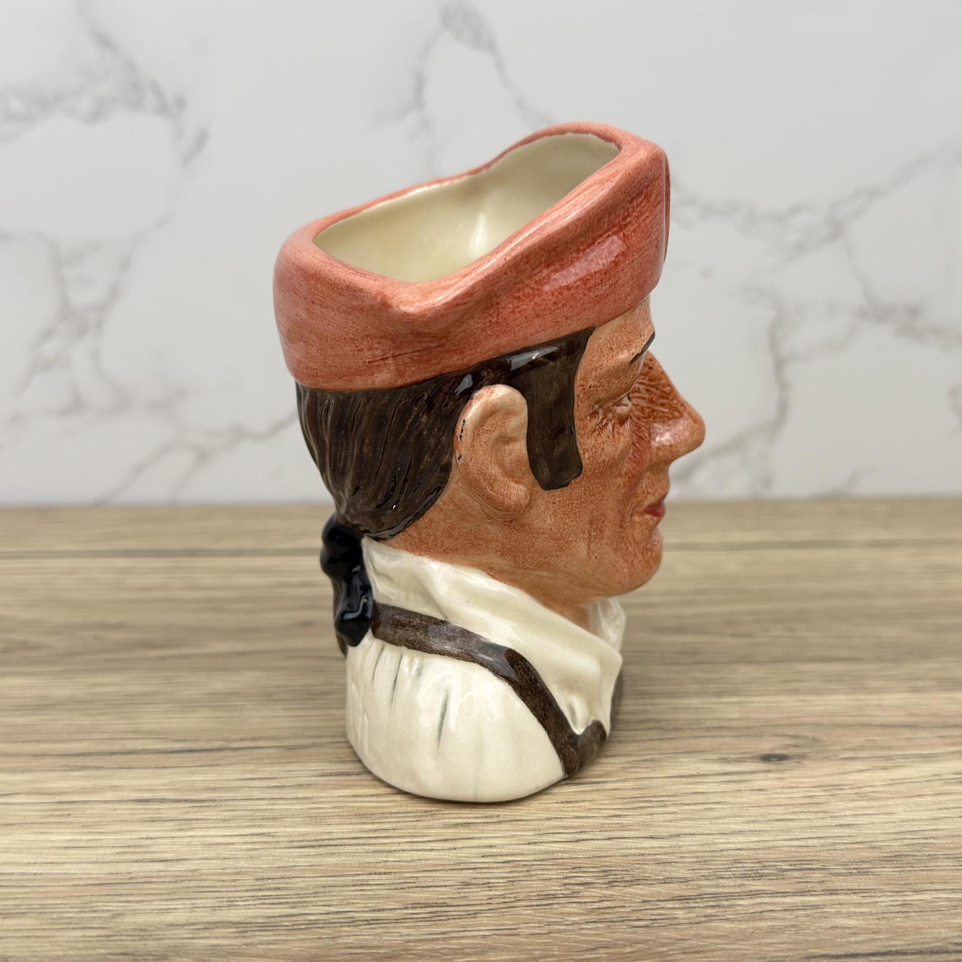 Royal Doulton Williamsburg Blacksmith Toby Jug, Vintage England, 1962