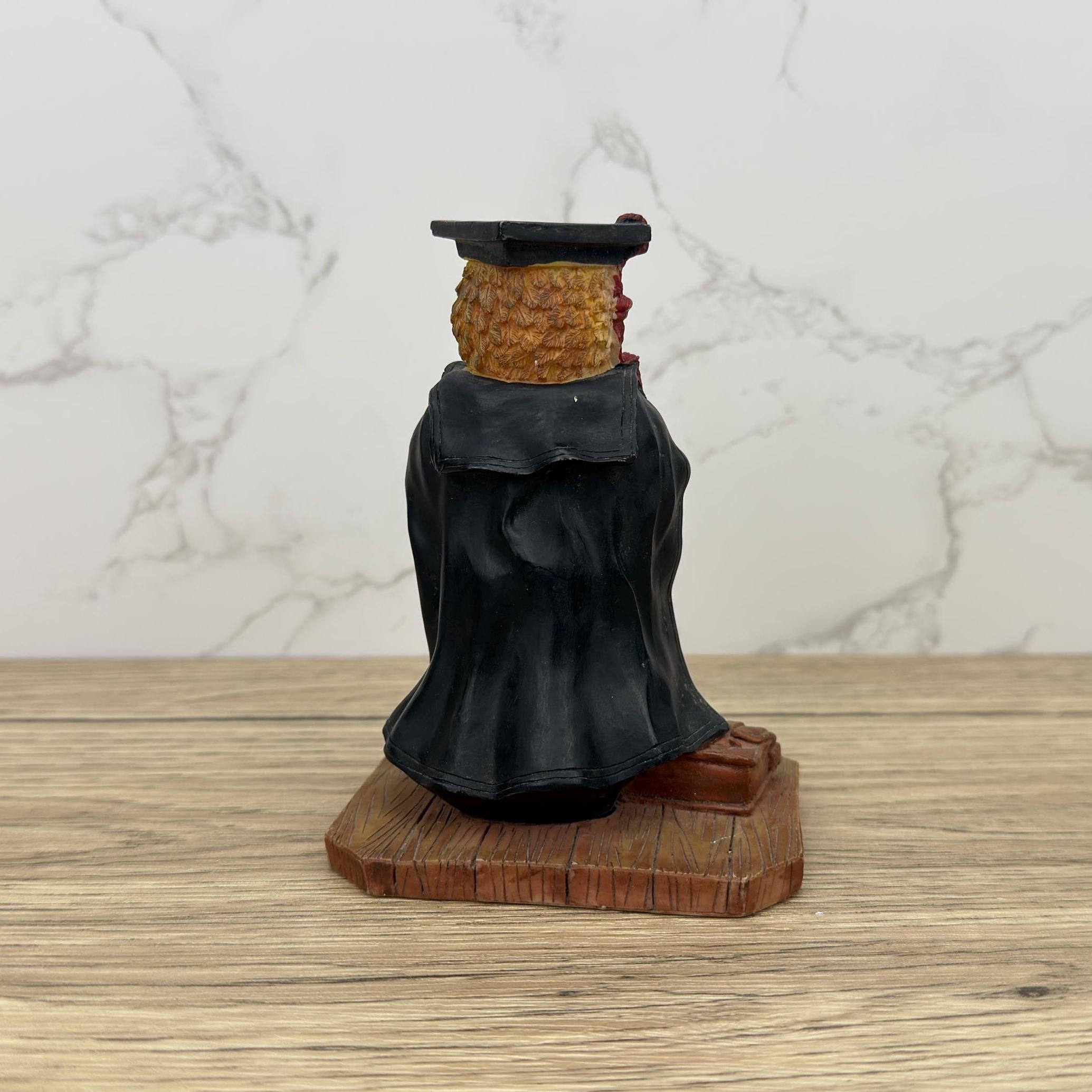 Leonardo Collection Resin Scholar Owl Figurine, Osbourne Collectible