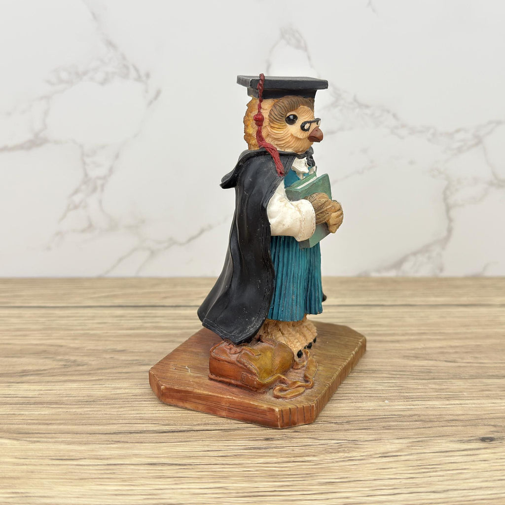 Leonardo Collection Resin Scholar Owl Figurine, Osbourne Collectible