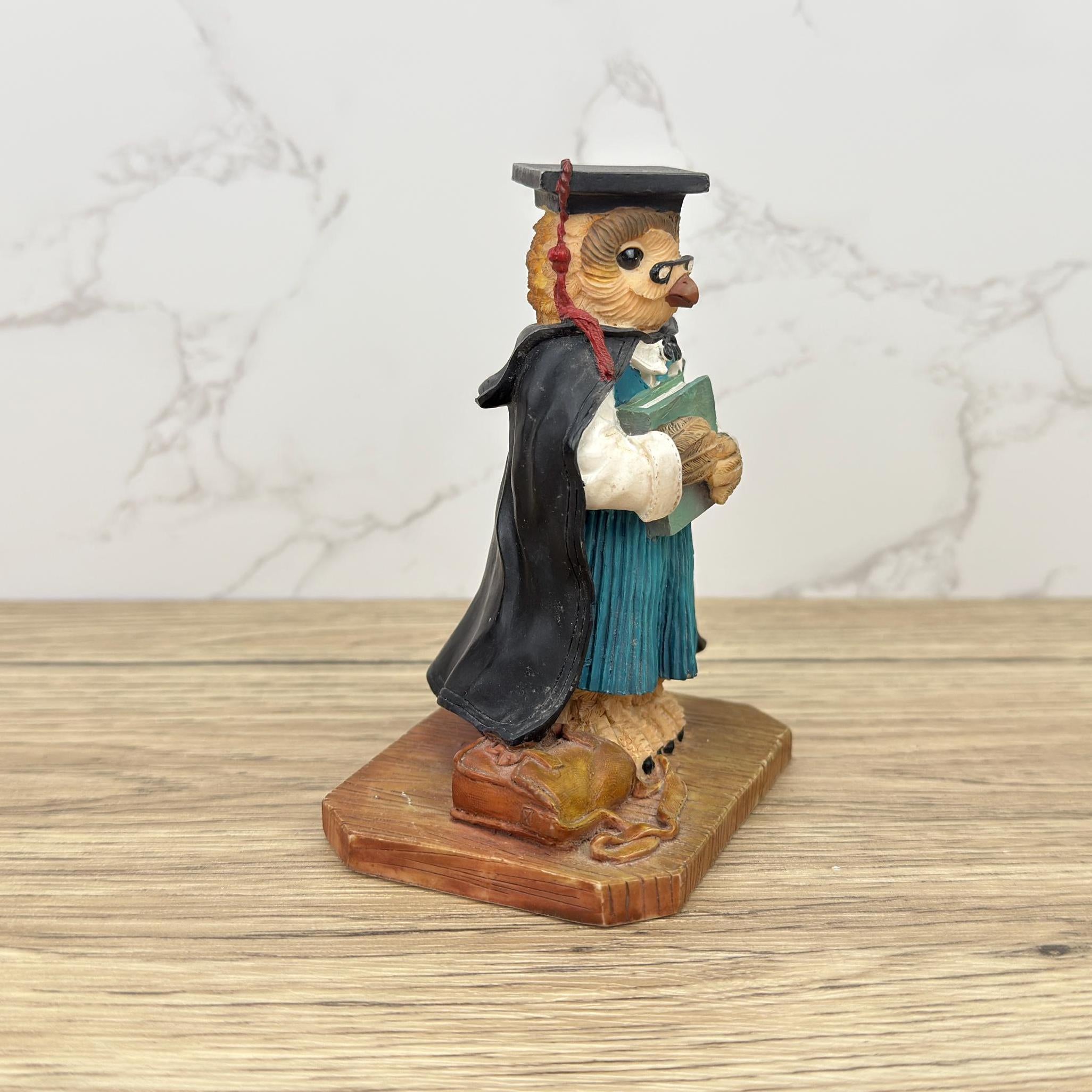 Leonardo Collection Resin Scholar Owl Figurine, Osbourne Collectible