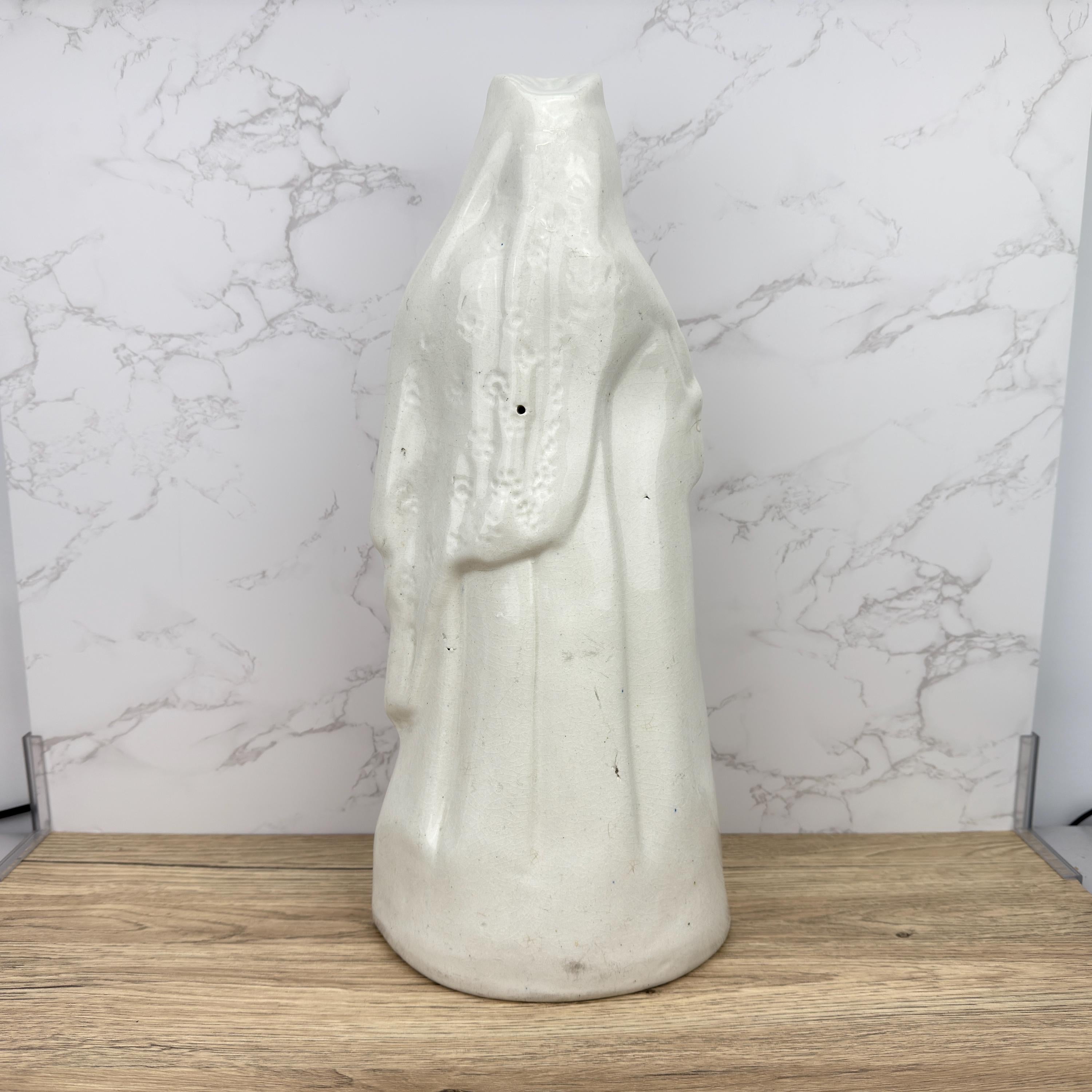 Antique Staffordshire Queen Victoria Figure, 1887 Golden Jubilee
