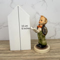 Vintage Porcelain Goebel Hummel #135 The Soloist Figurine 5", Western Germany - Porcelain Hand Made Figurines