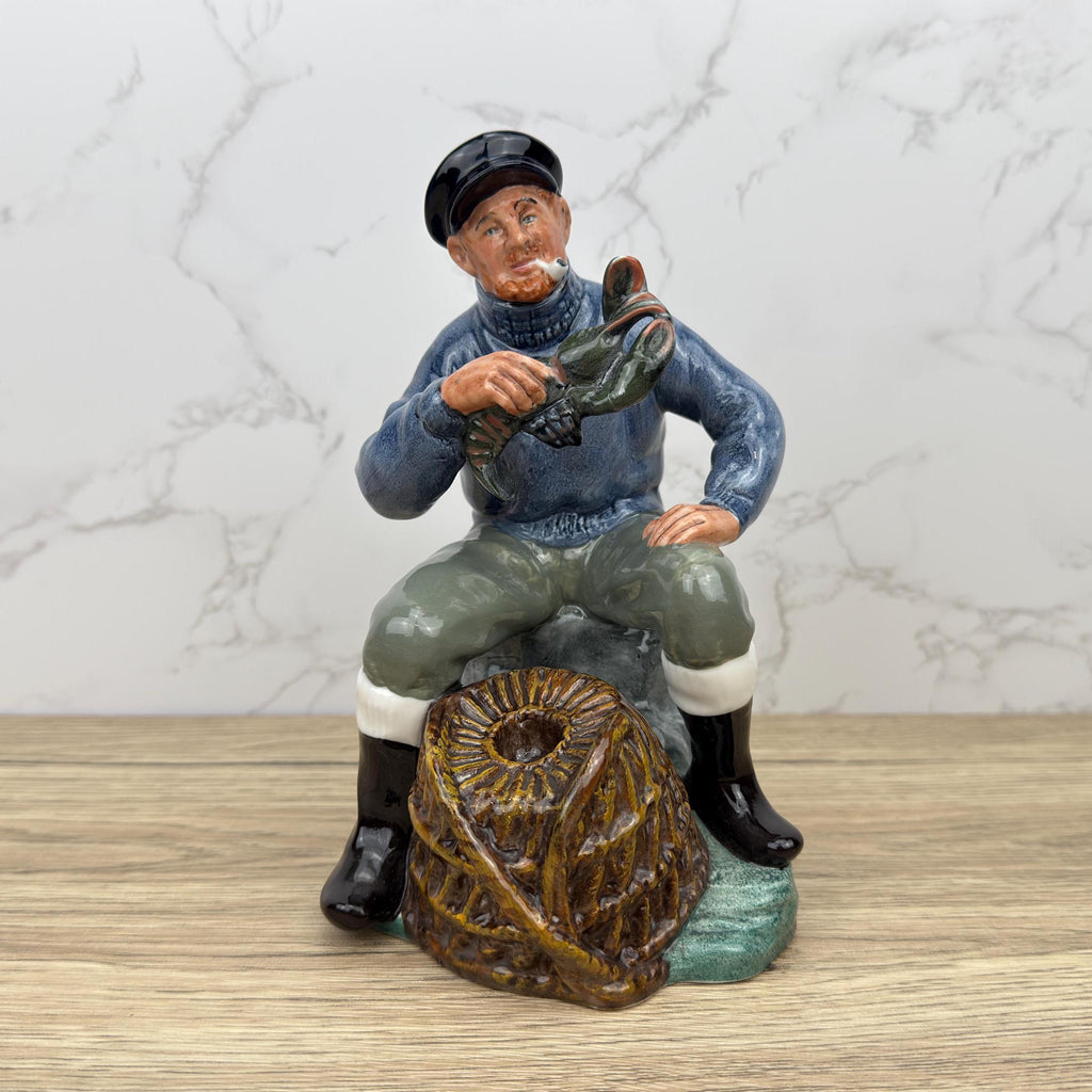 Vintage Royal Doulton Figurine, The Lobster Man HN2317, Mary Nicoll Design