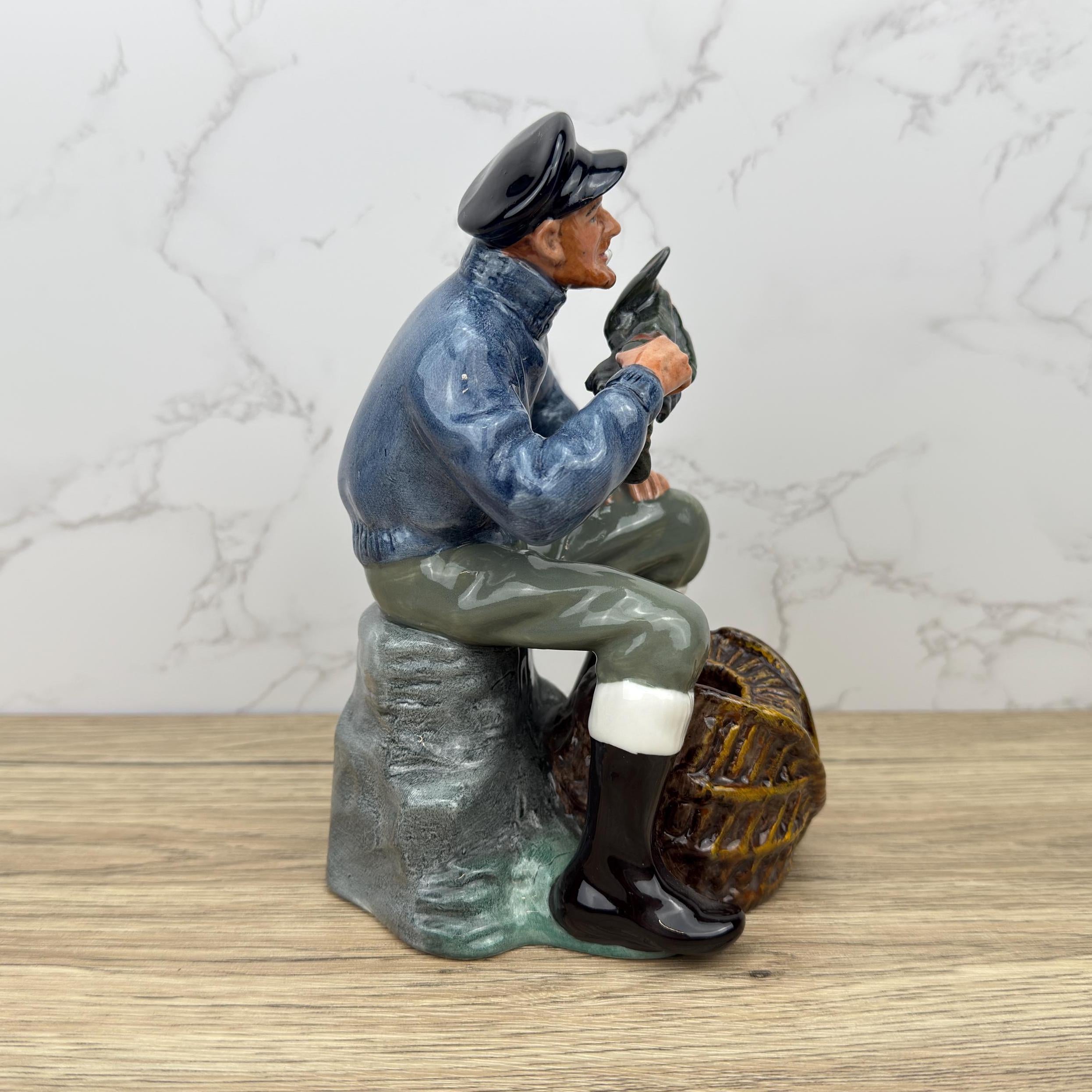 Vintage Royal Doulton Figurine, The Lobster Man HN2317, Mary Nicoll Design