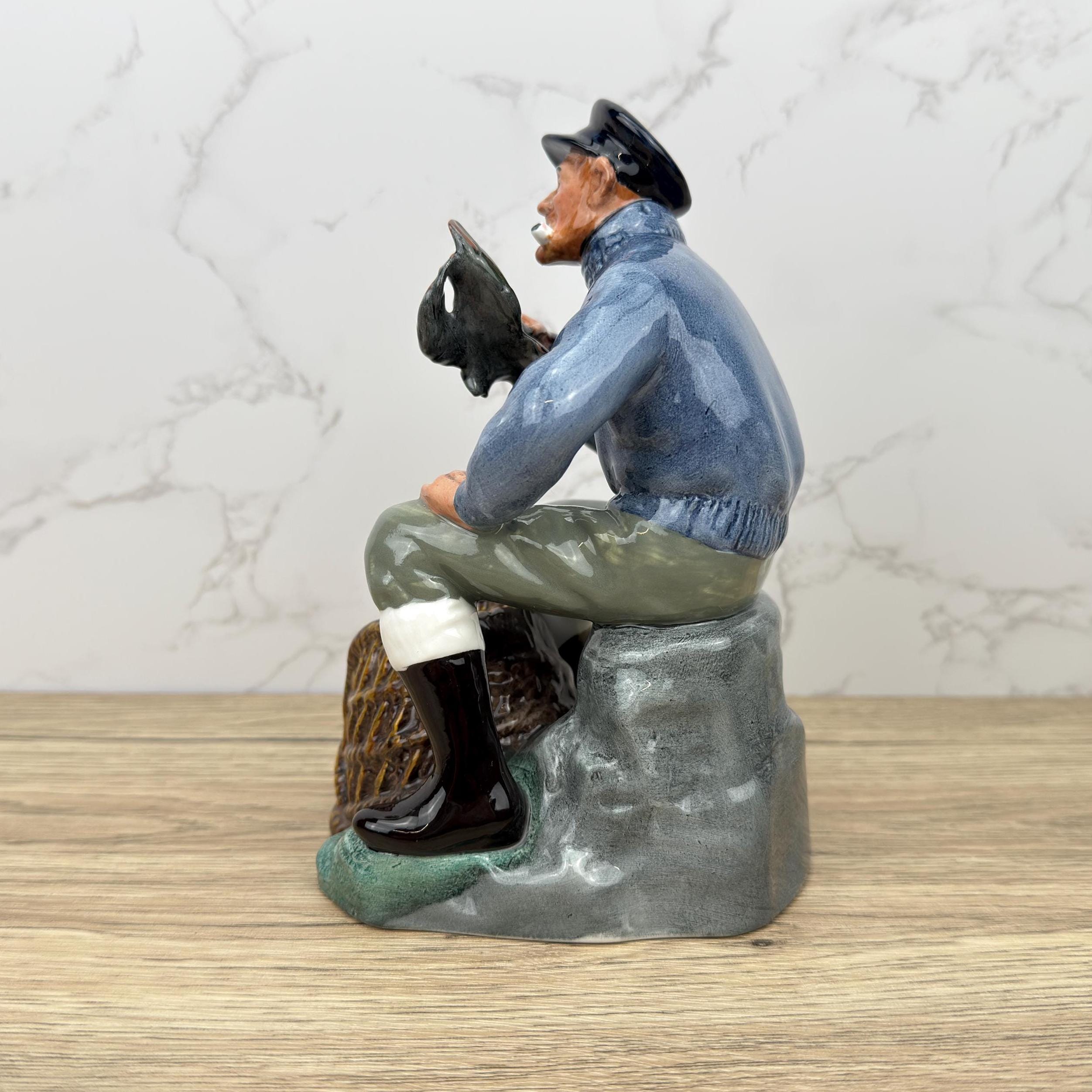 Vintage Royal Doulton Figurine, The Lobster Man HN2317, Mary Nicoll Design
