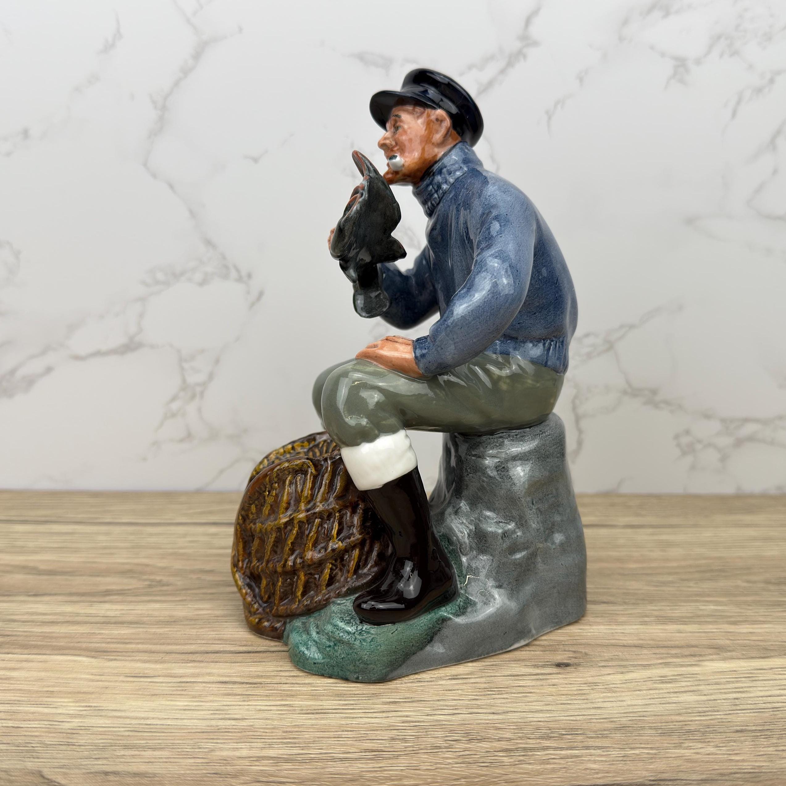 Vintage Royal Doulton Figurine, The Lobster Man HN2317, Mary Nicoll Design