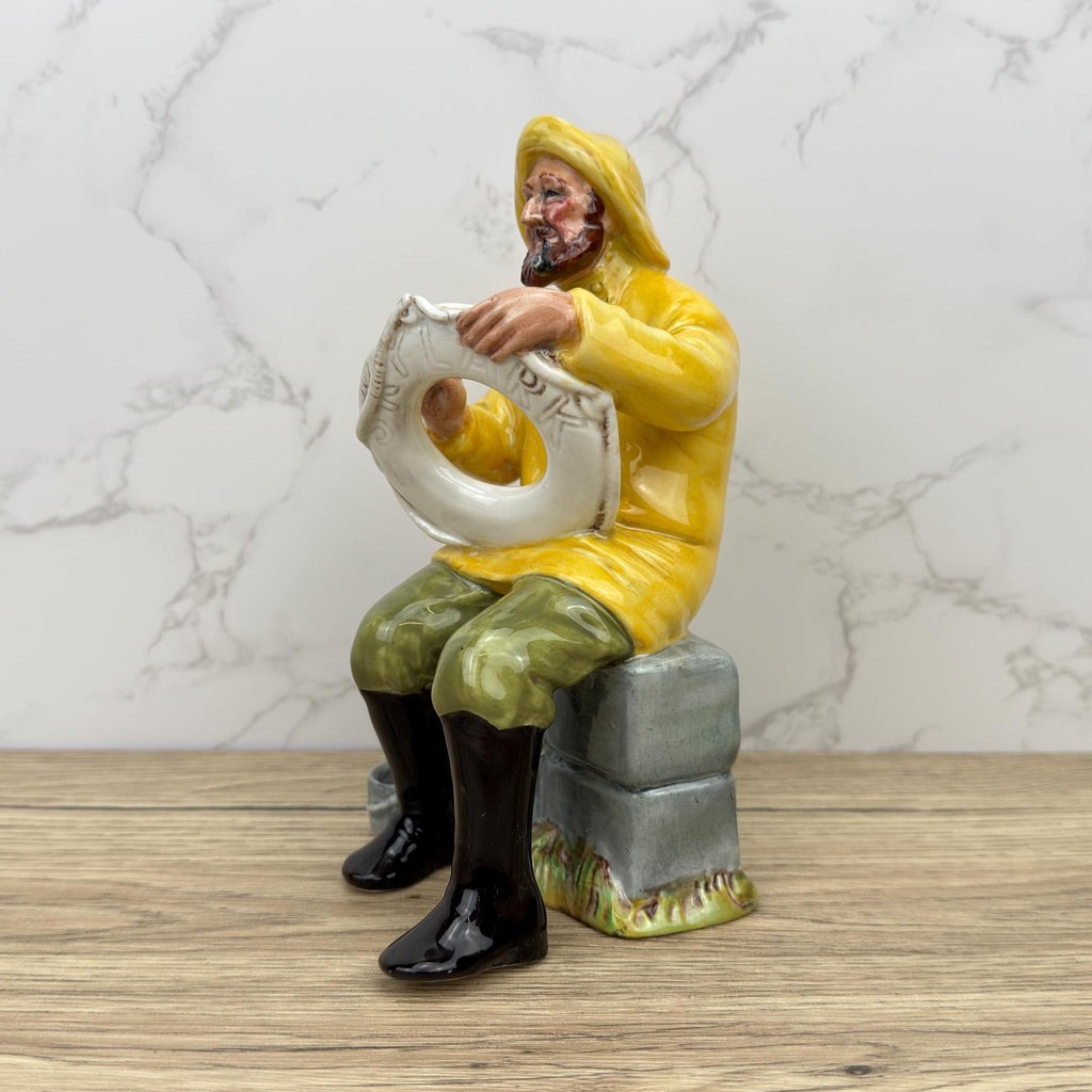 Vintage Royal Doulton "The Boatman" Figurine, Collectible Fine Bone China