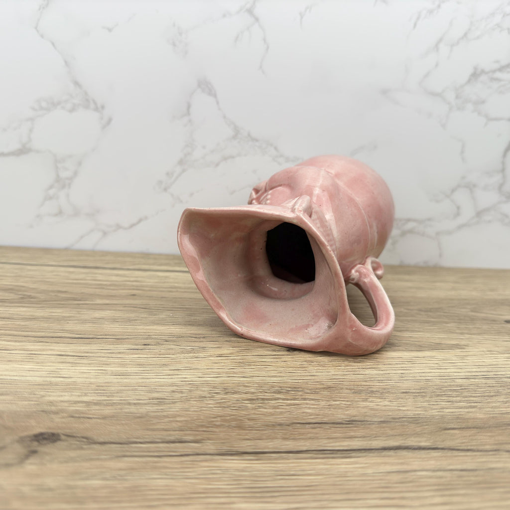 Quirky Vintage Ceramic Toby Jug Vase, Antique Character Mug