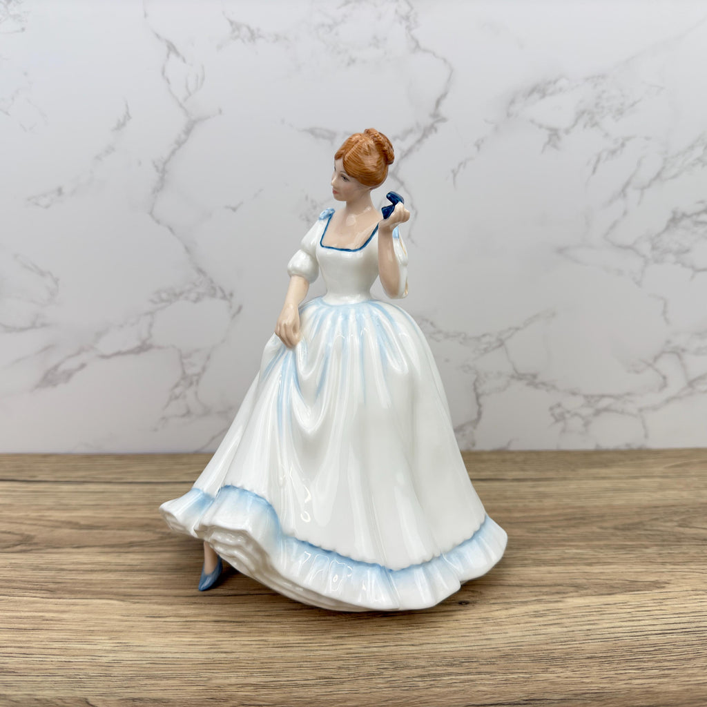 Vintage Royal Doulton Figurine PAULA HN3234, New Colourway 1990