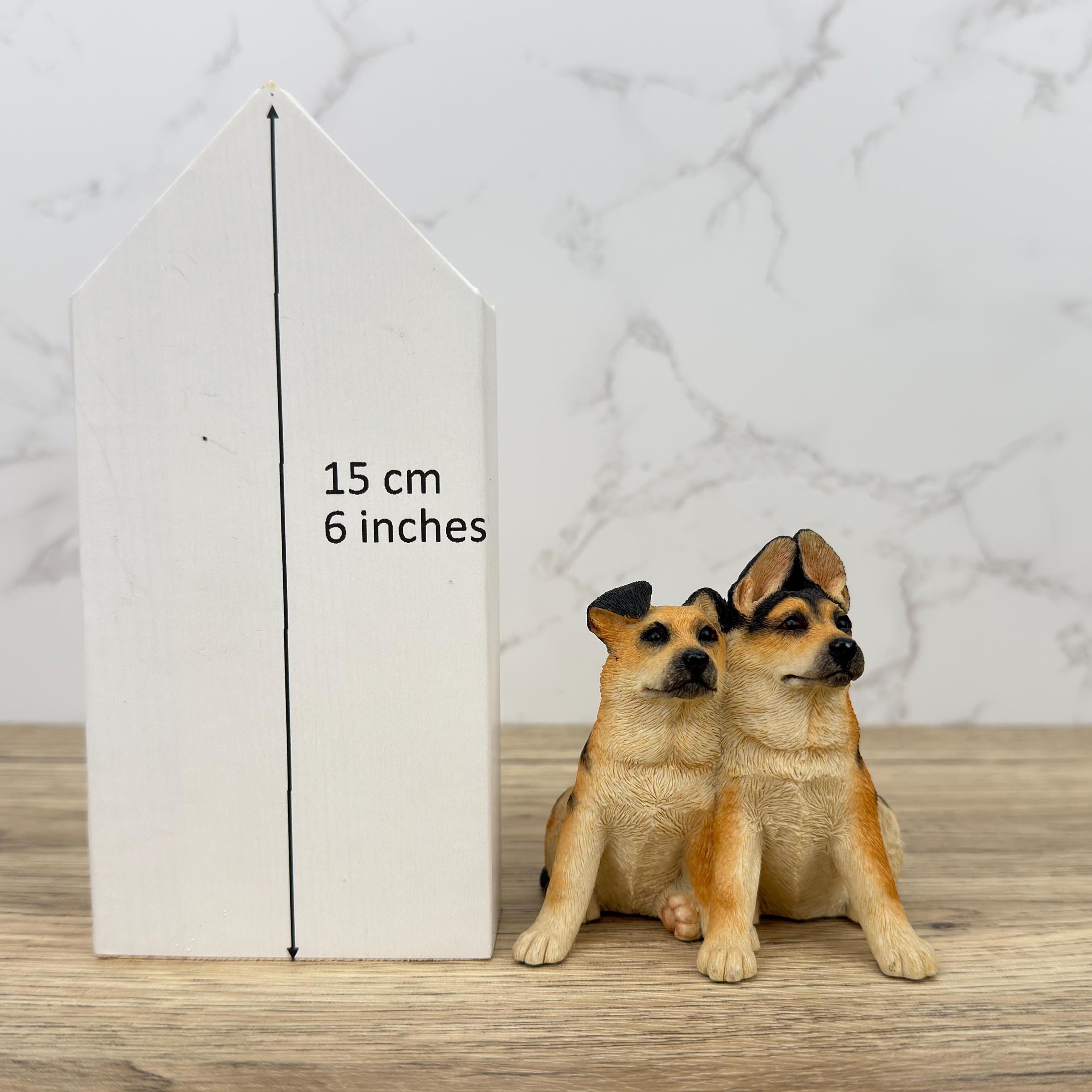 Sherratt and Simpson Resin Alsatian German Shepherd Figurine Collectible