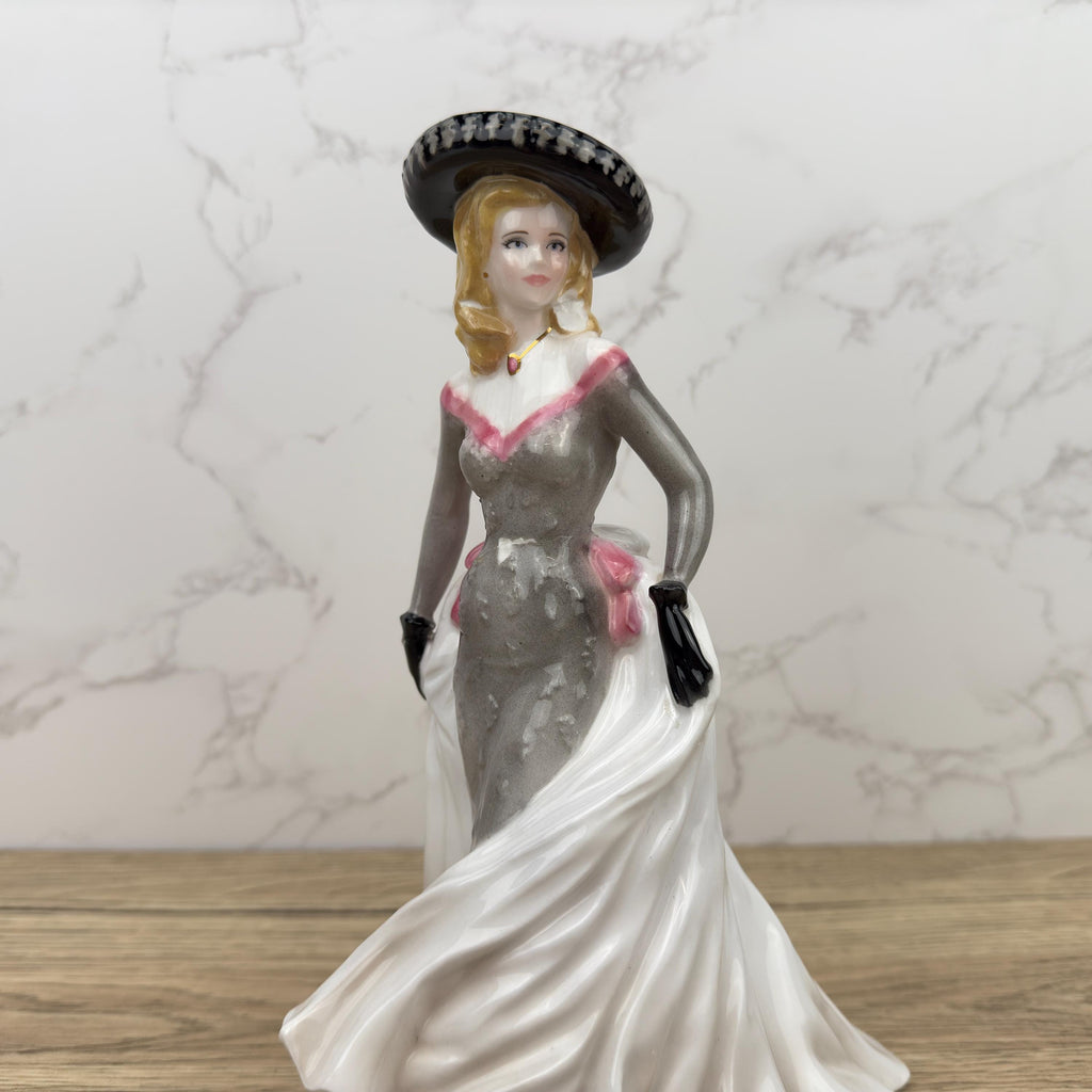 Royal Worcester Figurine, Summer Regatta, Bone China (Restored)