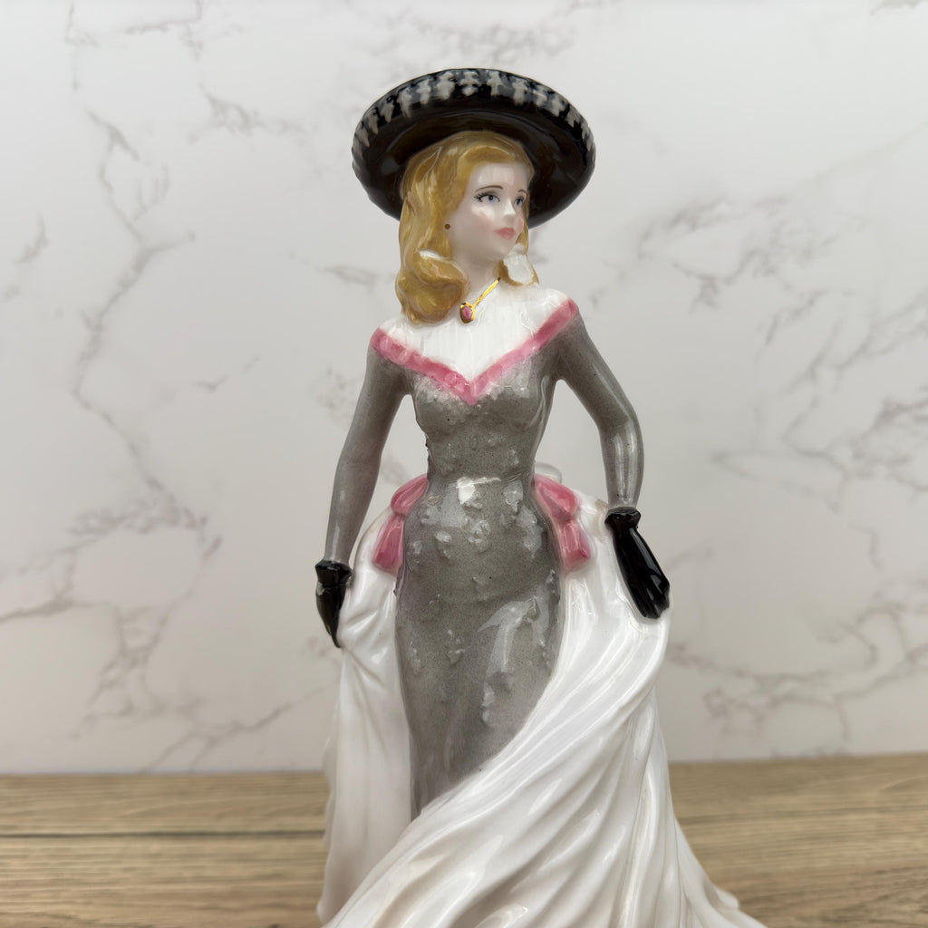Royal Worcester Figurine, Summer Regatta, Bone China (Restored)