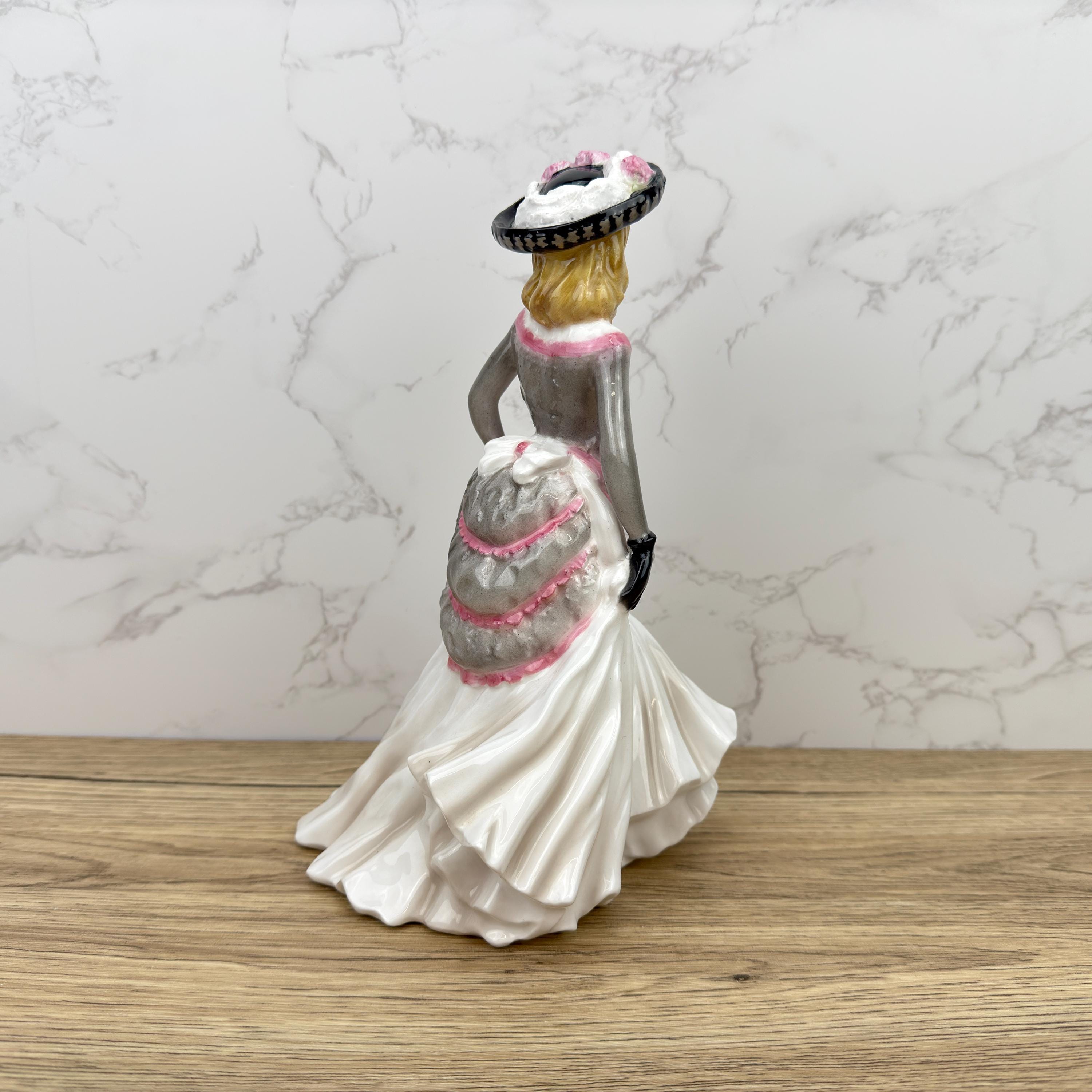 Royal Worcester Figurine, Summer Regatta, Bone China (Restored)