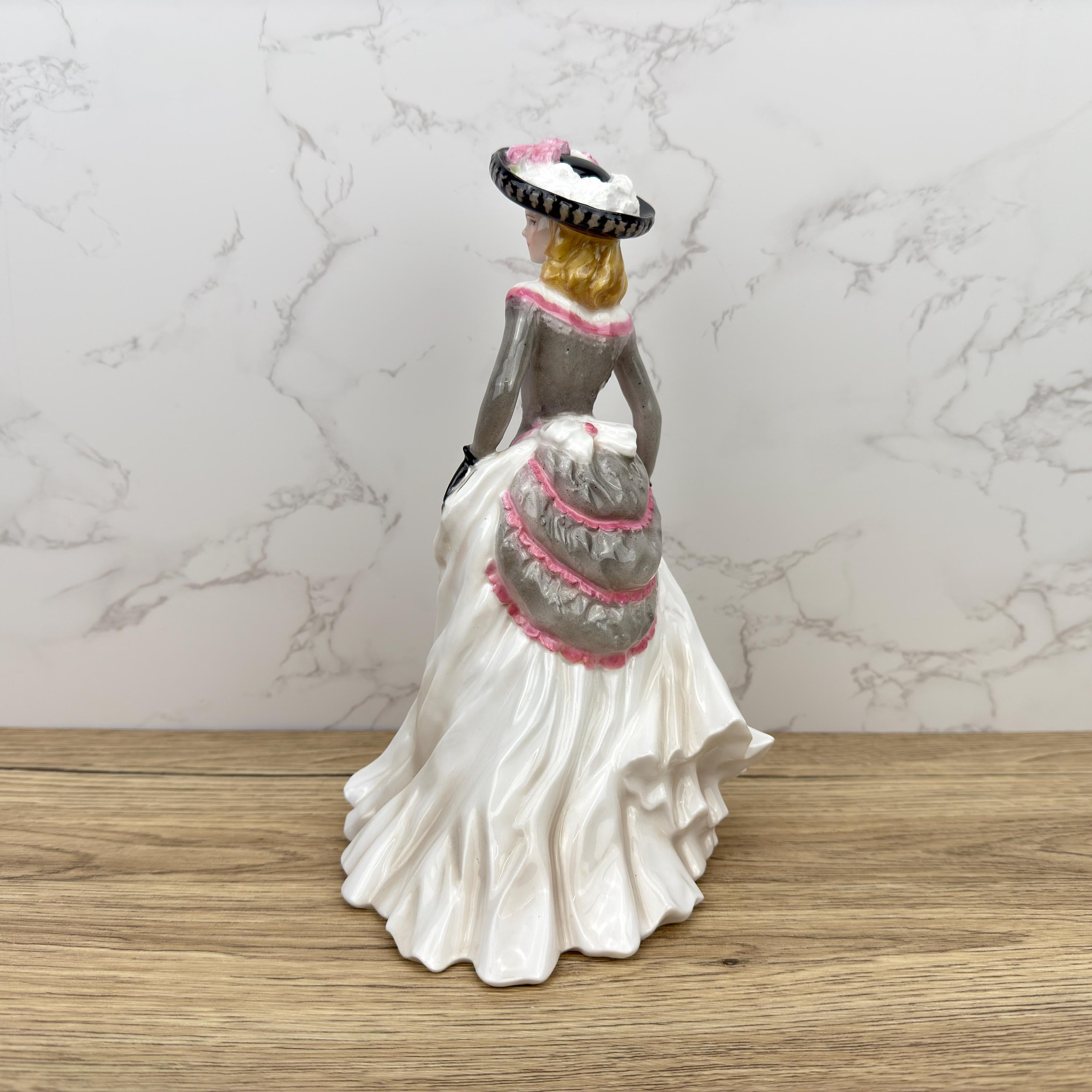 Royal Worcester Figurine, Summer Regatta, Bone China (Restored)