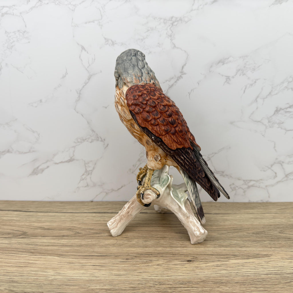 Vintage Goebel Hummel Falcon Porcelain Sculpture, Western Germany, 1969