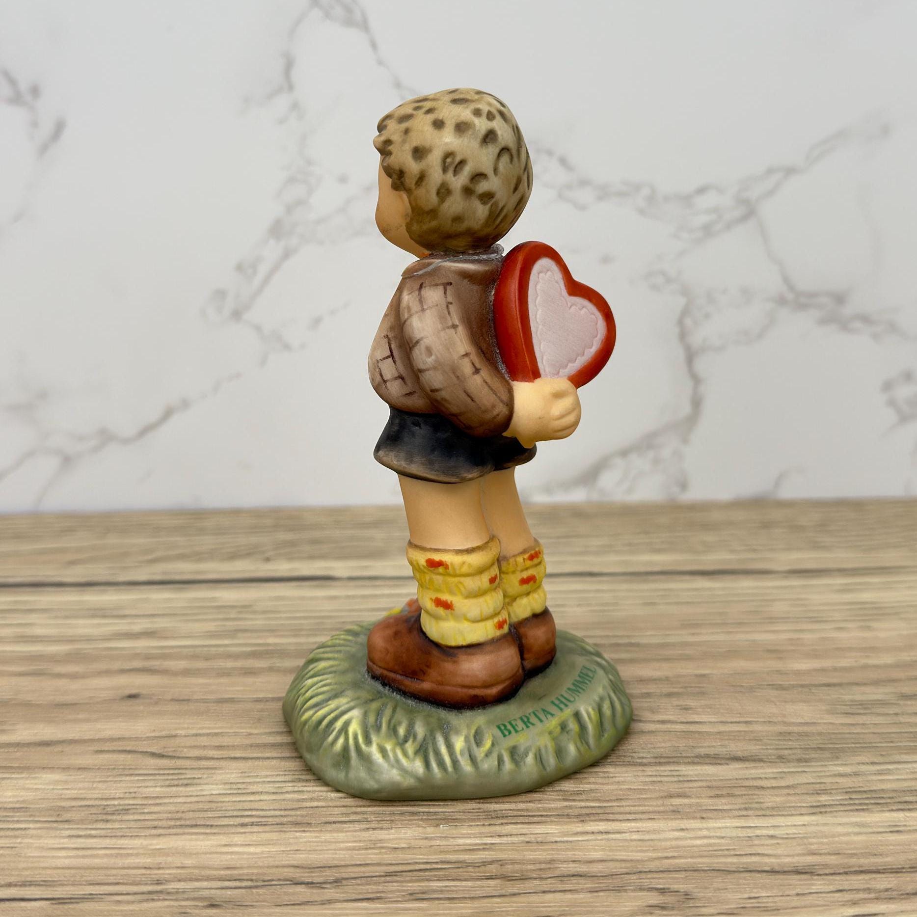 Berta Hummel “You Have Stolen My Heart” Figurine, Goebel 1996 (Repaired)