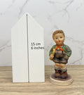 Vintage Goebel Hummel Little Musician Figurine, Western Germany (Damaged)