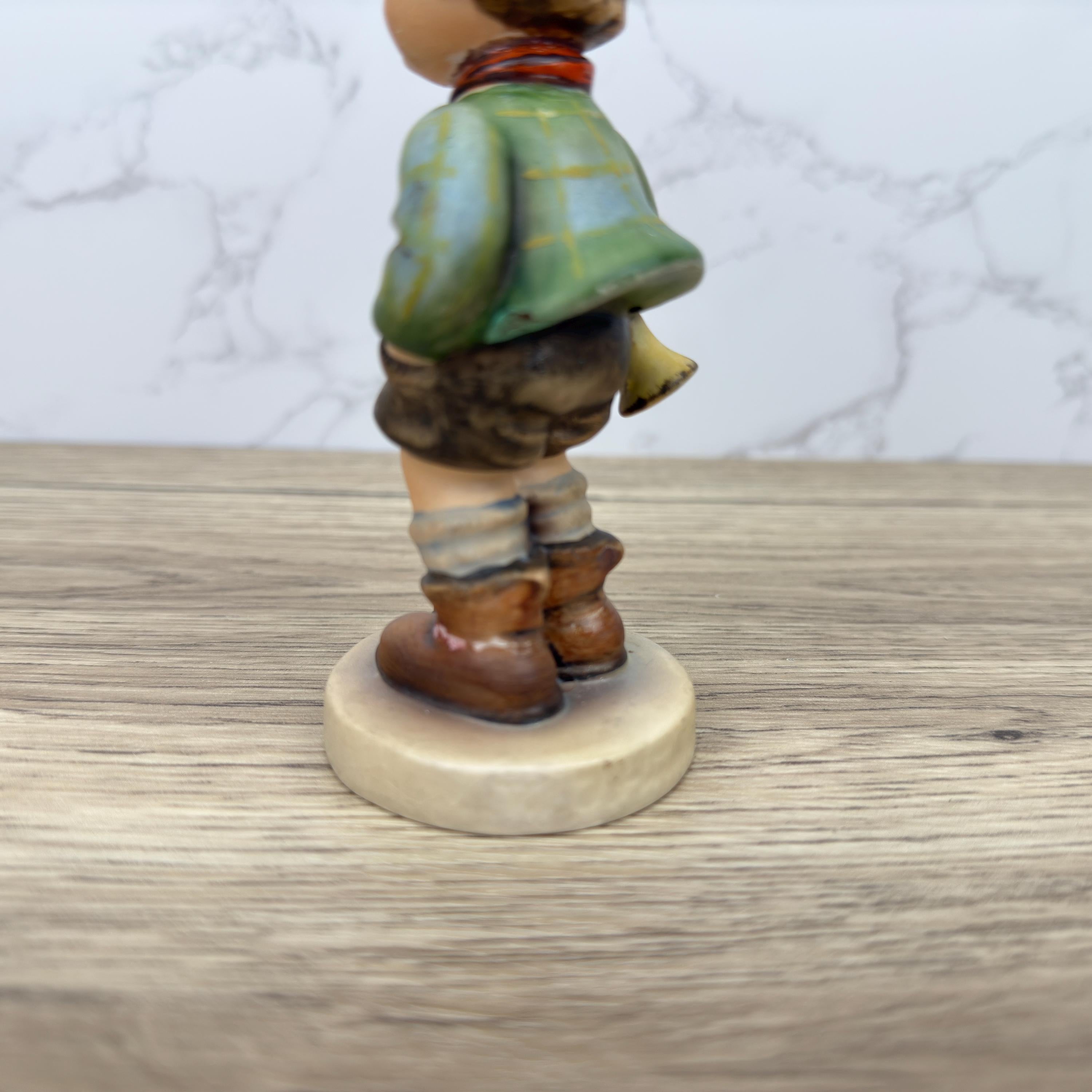 Goebel Hummel Trumpet Boy Figurine, Nr.97, Collectible Porcelain