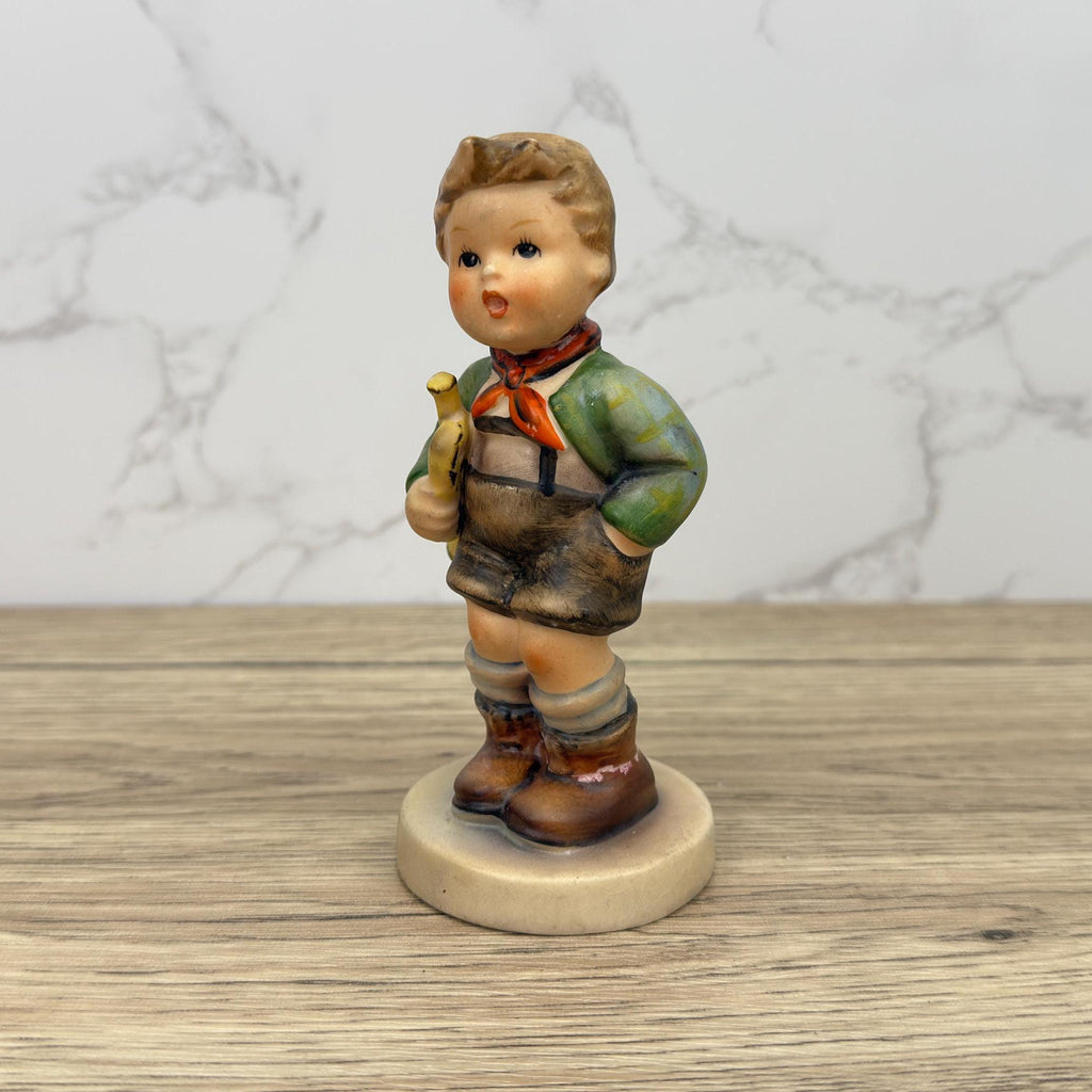 Goebel Hummel Trumpet Boy Figurine, Nr.97, Collectible Porcelain