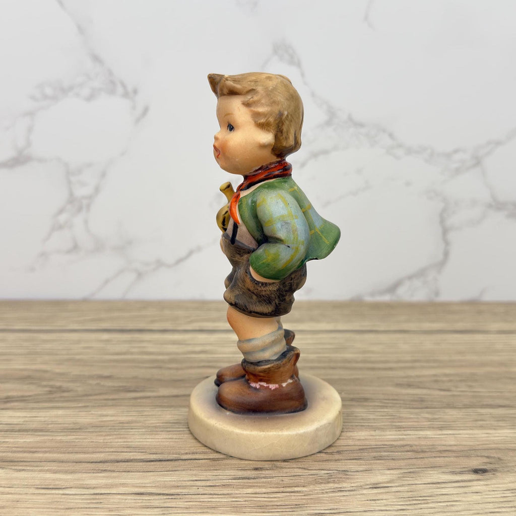 Goebel Hummel Trumpet Boy Figurine, Nr.97, Collectible Porcelain
